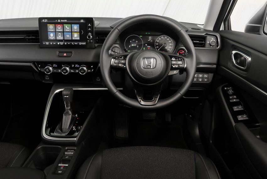 2022 Honda HR-V eHEV L - AU version - Interior, Cockpit Wallpaper 850x571 #64