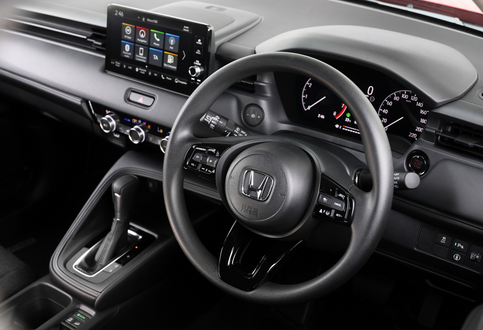 Download 2022 Honda HR-V eHEV L - AU version - Interior, Steering Wheel HD Wallpaper 1920x1311 #140