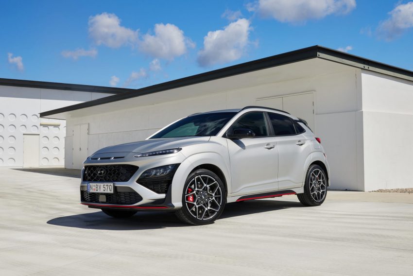 2022 Hyundai Kona N - AU version - Front Three-Quarter Wallpaper 850x568 #46