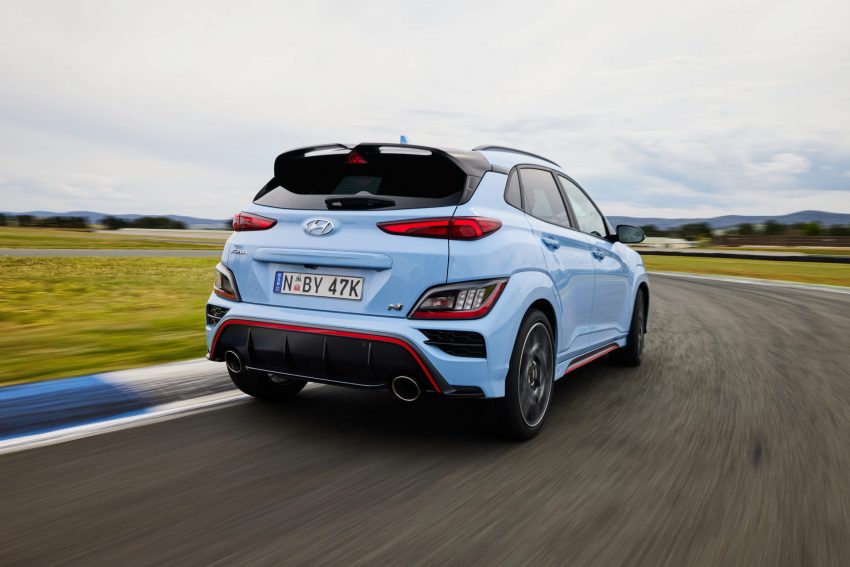 2022 Hyundai Kona N - AU version - Rear Three-Quarter Wallpaper 850x567 #4