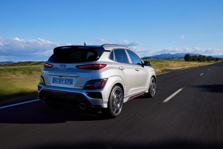 2022 Hyundai Kona N - AU version - Rear Three-Quarter Wallpaper 850x567 #35