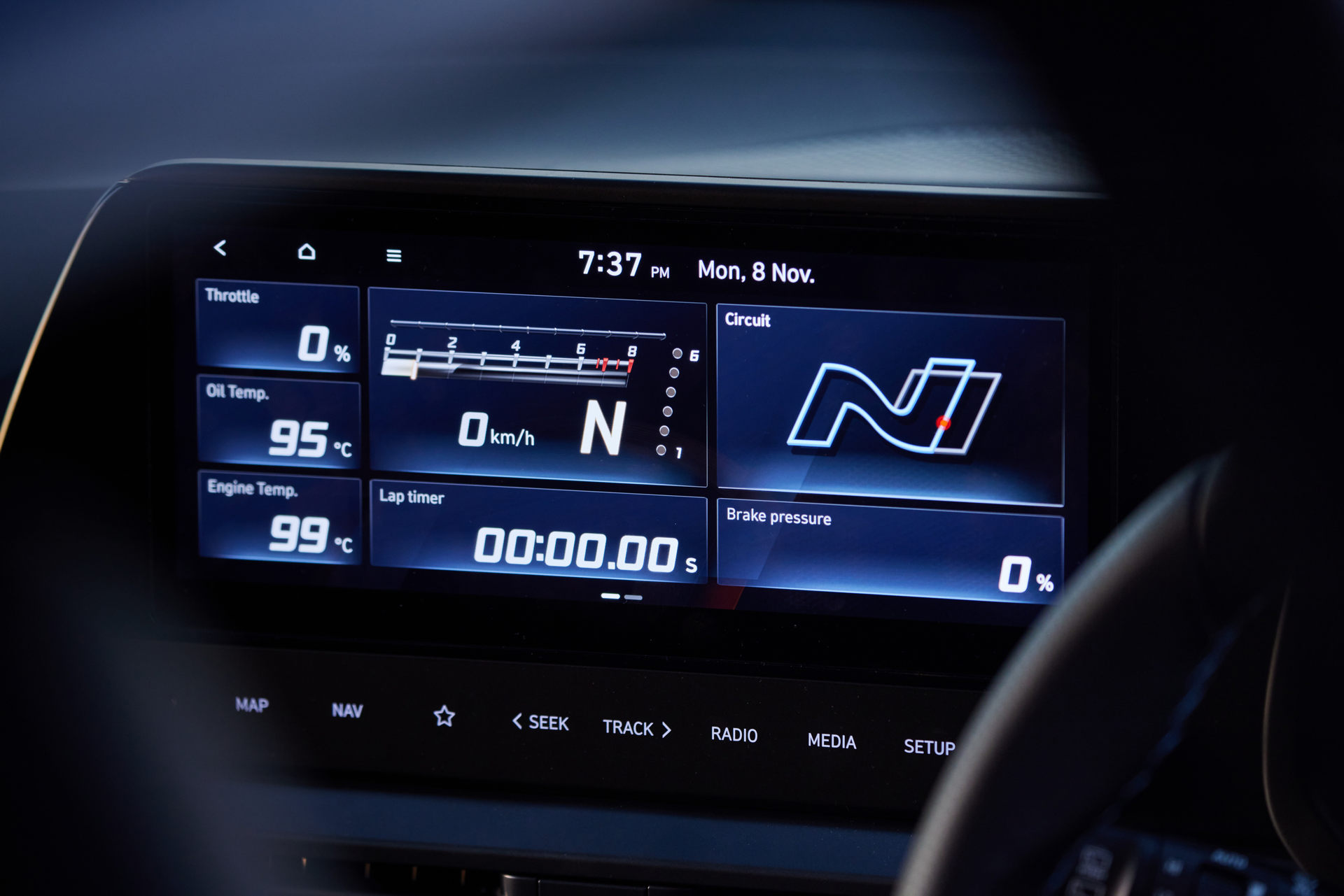 Download 2022 Hyundai i20 N - AU version - Central Console HD Wallpaper 1920x1281 #57