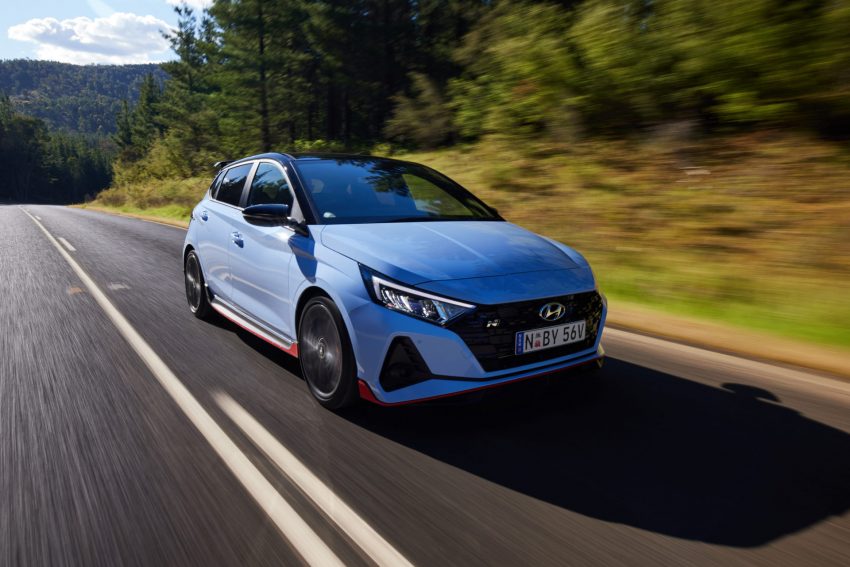2022 Hyundai i20 N - AU version - Front Three-Quarter Wallpaper 850x567 #22