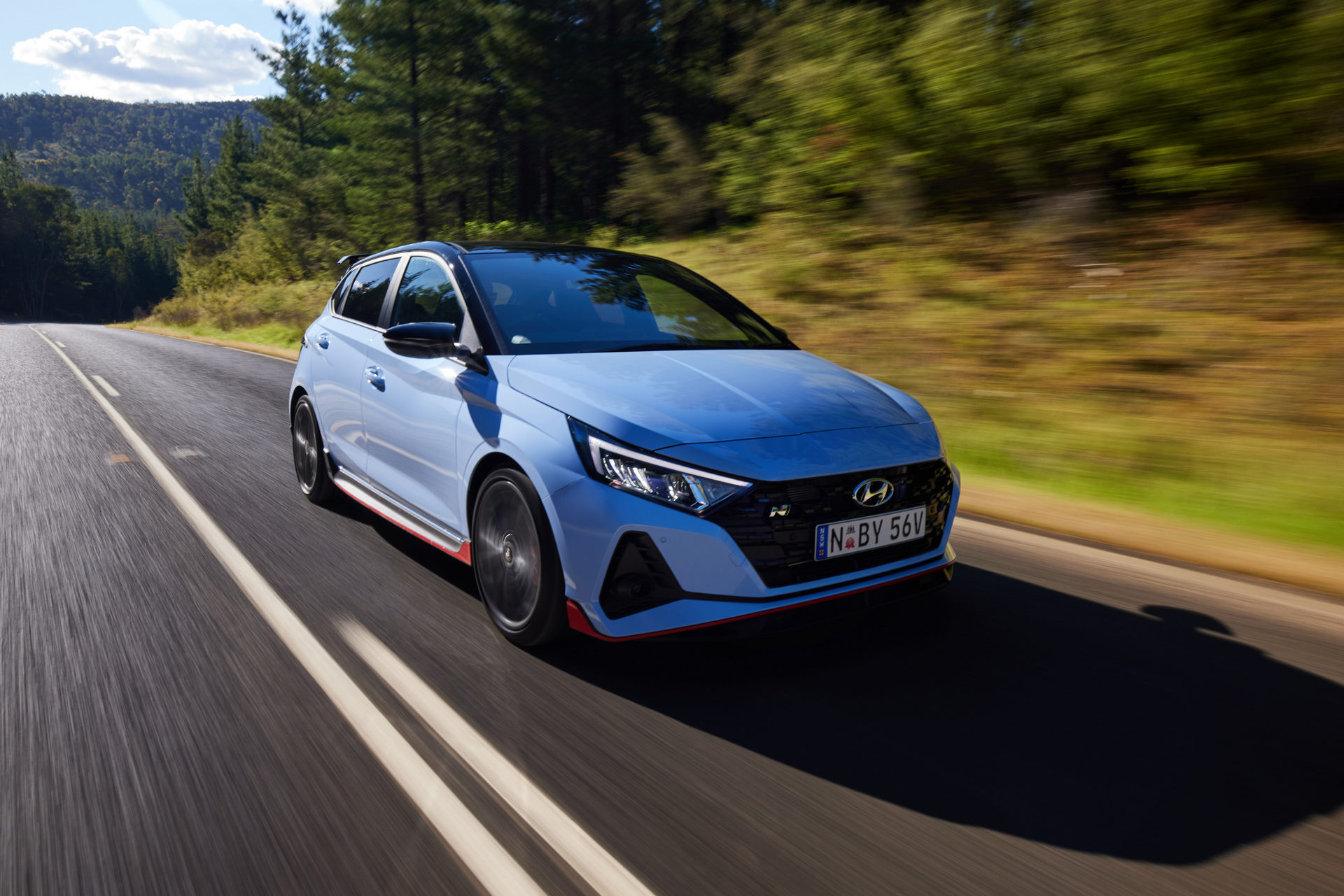 Download 2022 Hyundai i20 N - AU version - Front Three-Quarter HD Wallpaper 1920x1281 #22