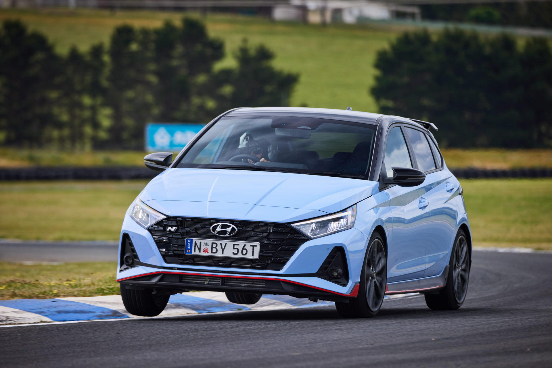 Download 2022 Hyundai i20 N - AU version - Front HD Wallpaper 1920x1281 #1