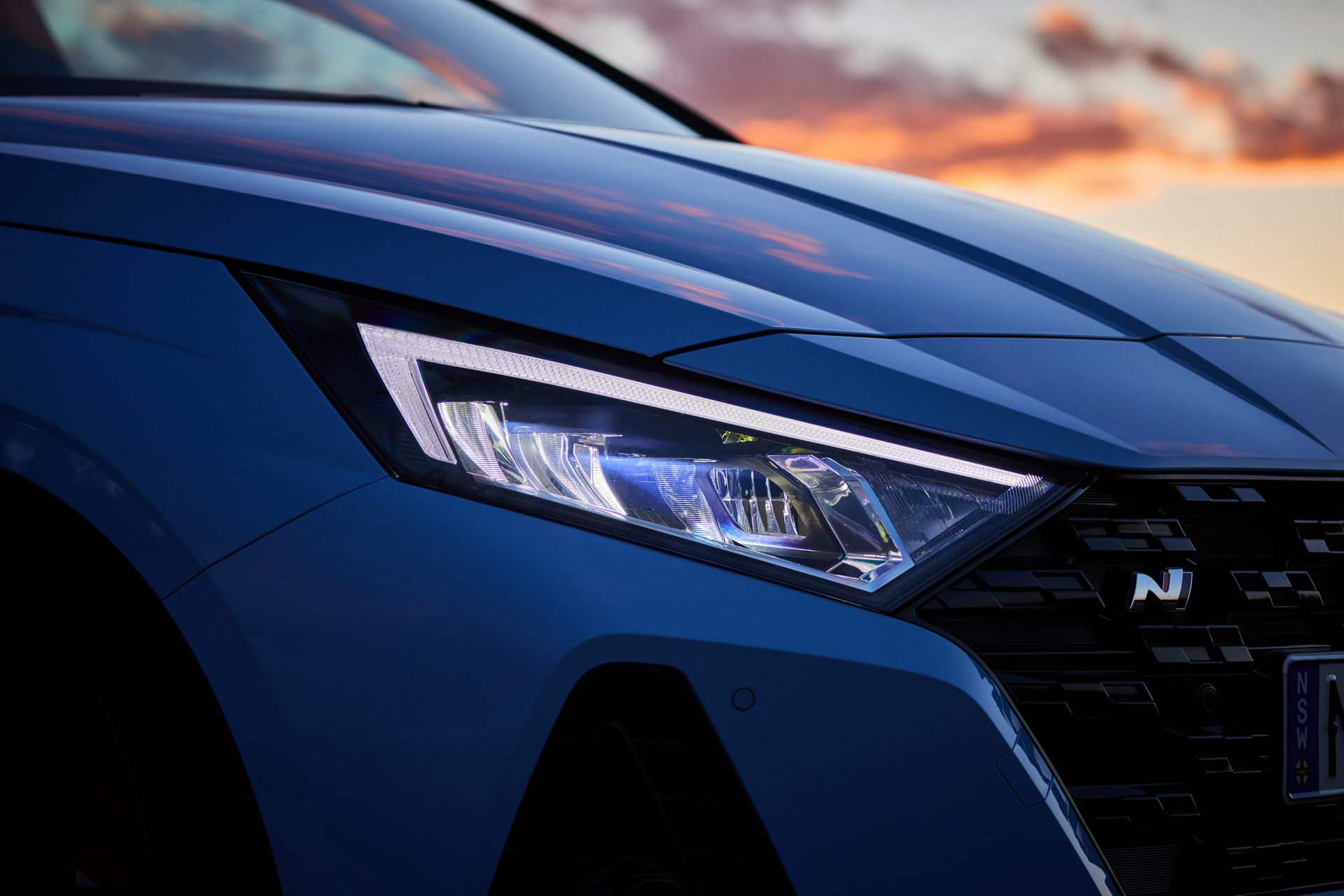Download 2022 Hyundai i20 N - AU version - Headlight HD Wallpaper 1920x1281 #53