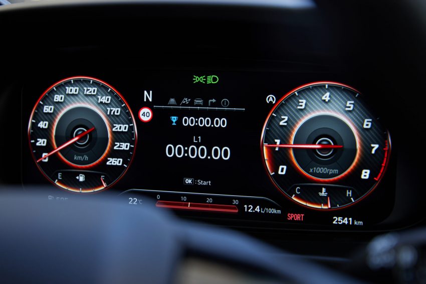 2022 Hyundai i20 N - AU version - Instrument Cluster Wallpaper 850x567 #61