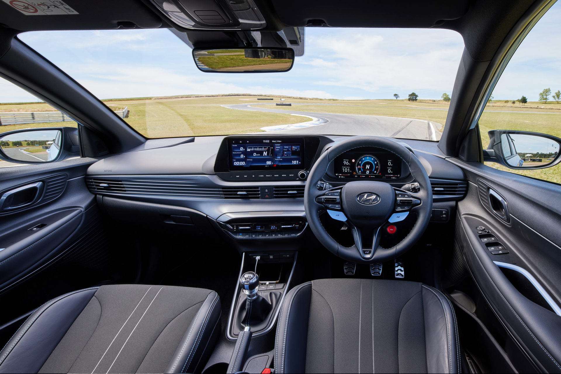 Download 2022 Hyundai i20 N - AU version - Interior, Cockpit HD Wallpaper 1920x1281 #62