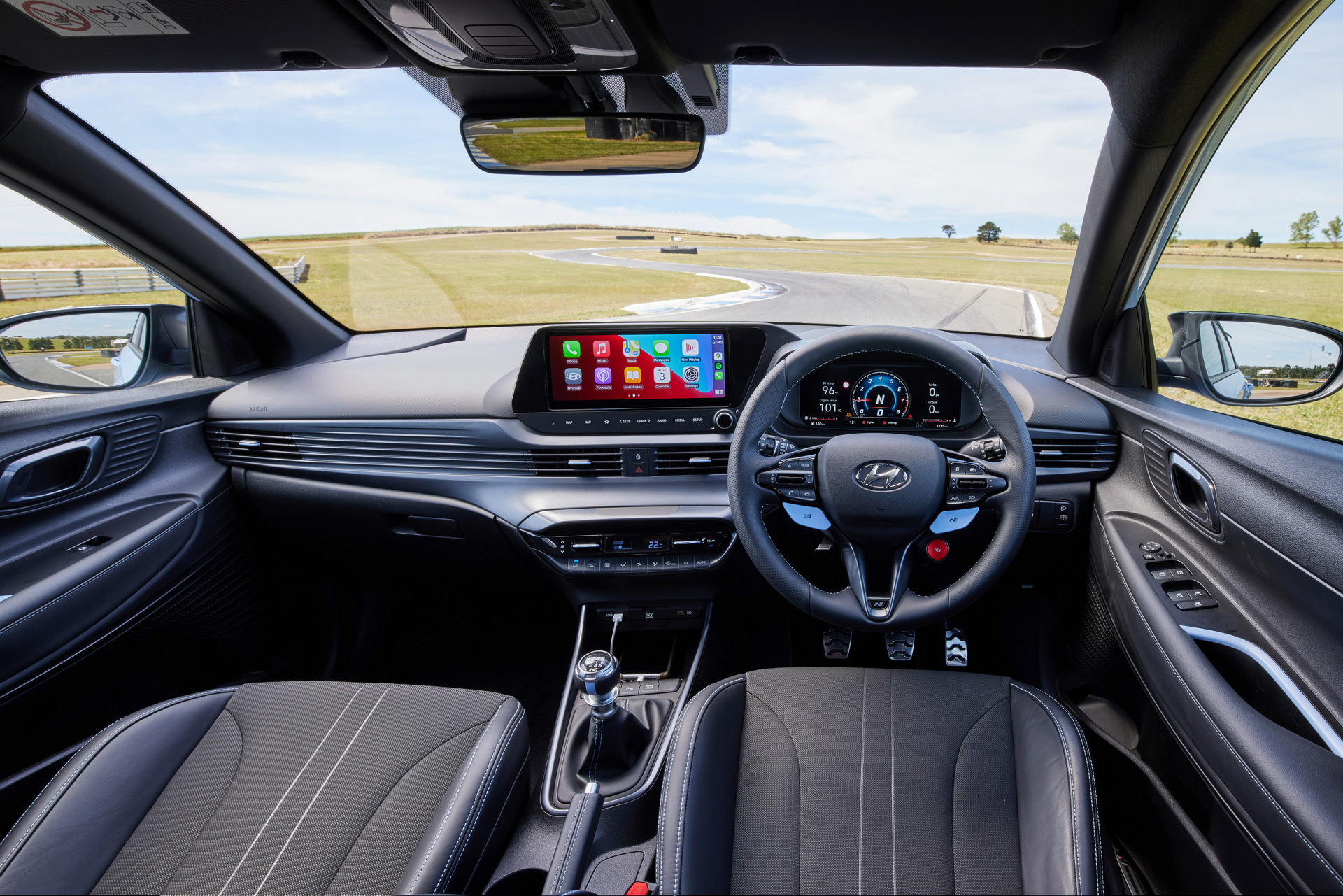 Download 2022 Hyundai i20 N - AU version - Interior, Cockpit HD Wallpaper 1920x1281 #63