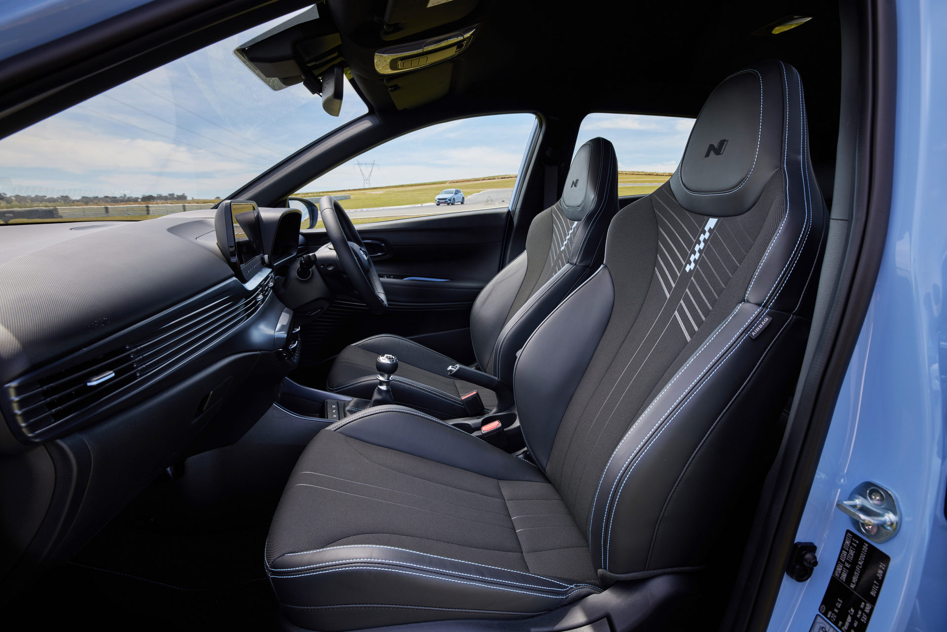 Download 2022 Hyundai i20 N - AU version - Interior, Front Seats HD Wallpaper 1920x1281 #72