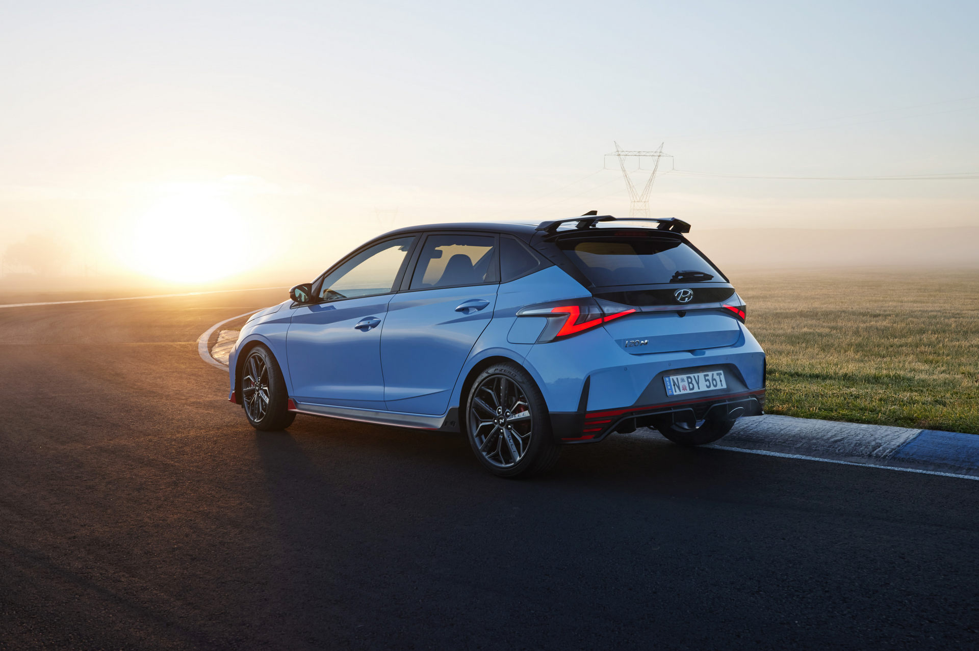 Download 2022 Hyundai i20 N - AU version - Rear Three-Quarter HD Wallpaper 1920x1278 #39