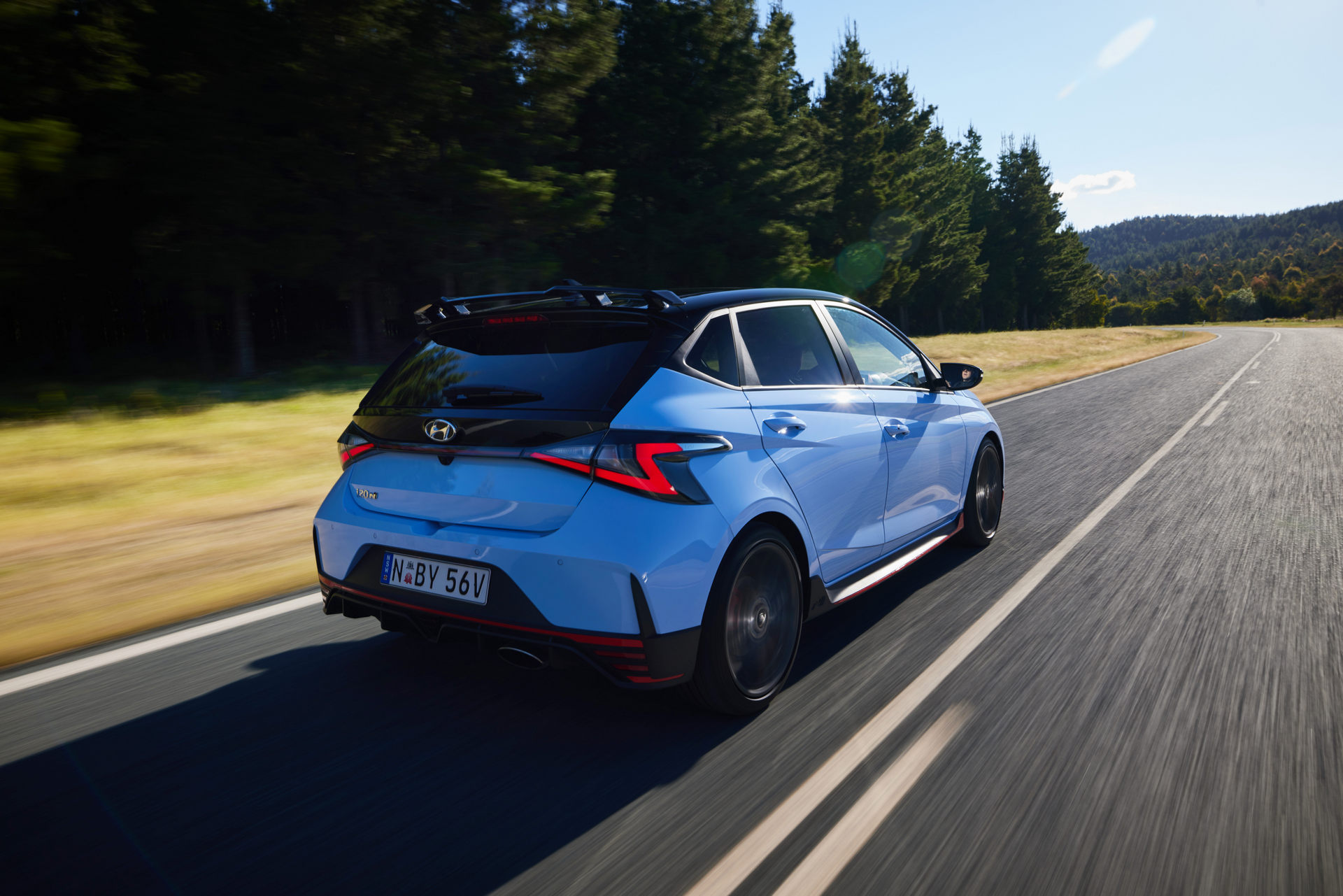 Download 2022 Hyundai i20 N - AU version - Rear Three-Quarter HD Wallpaper 1920x1281 #25