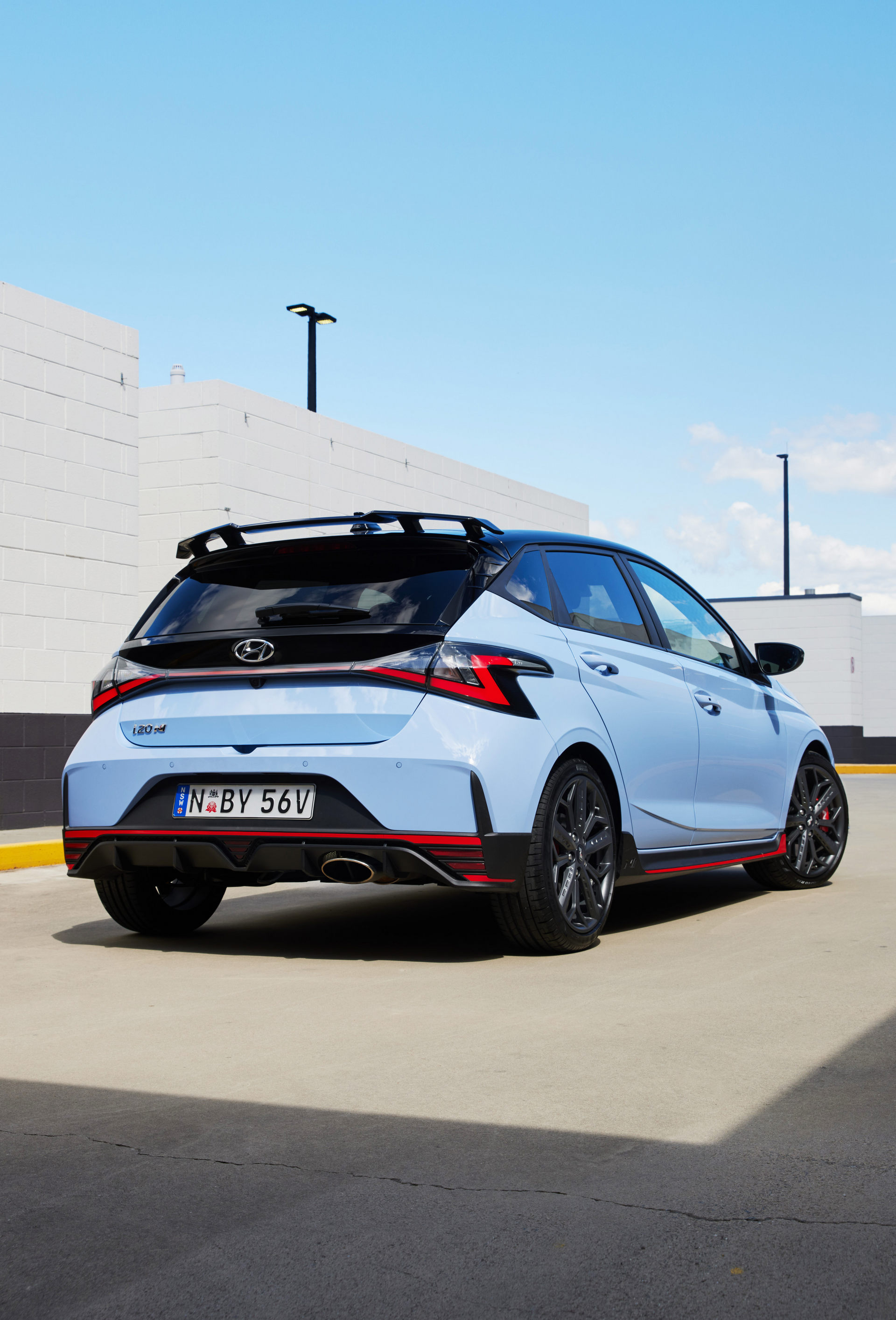 Download 2022 Hyundai i20 N - AU version - Rear HD Phone Wallpaper 1920x2829 #35