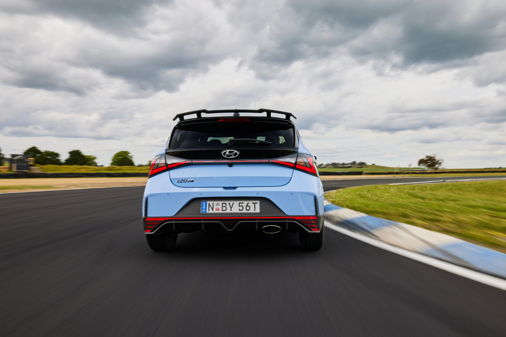Download 2022 Hyundai i20 N - AU version - Rear HD Wallpaper 1920x1281 #6