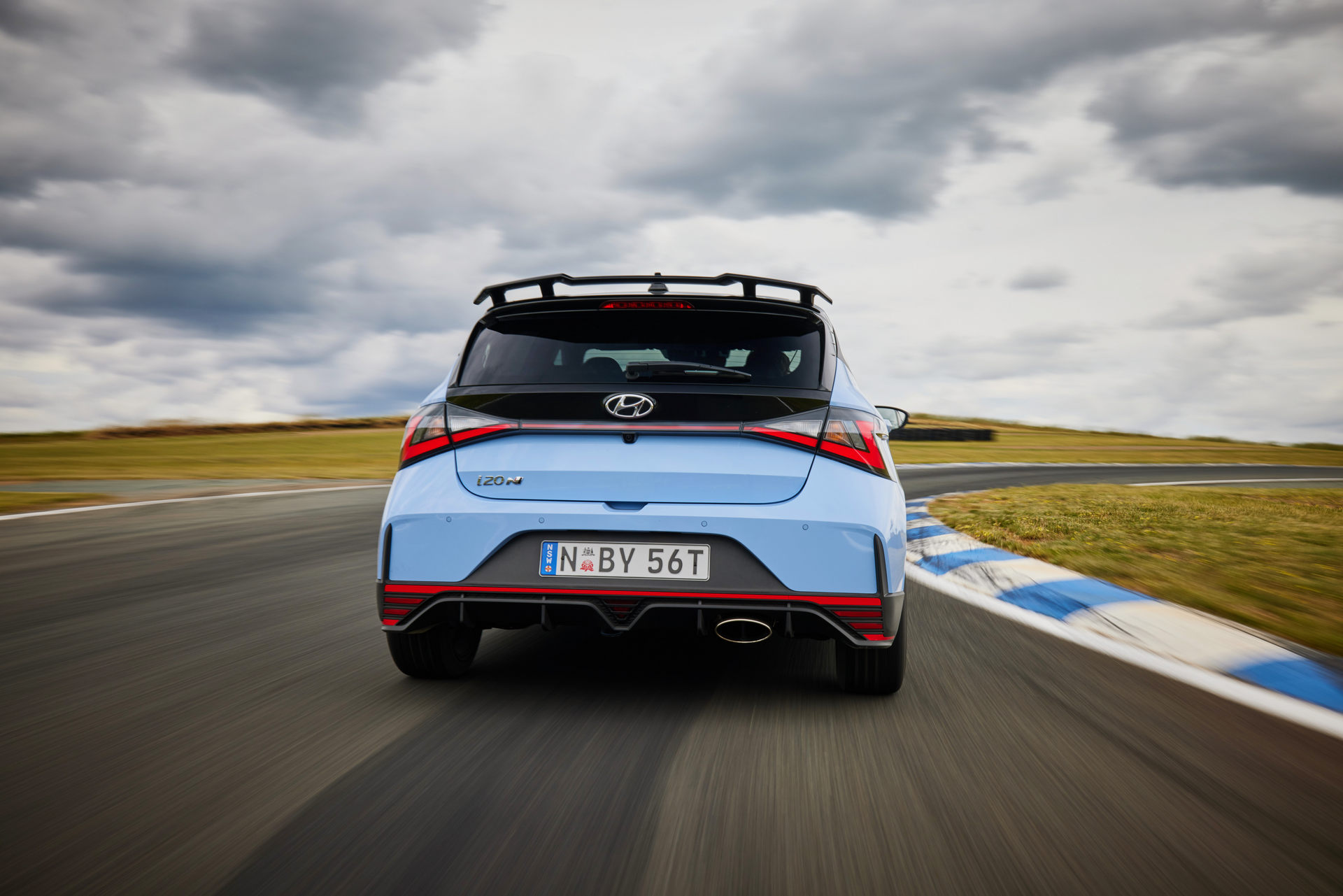 Download 2022 Hyundai i20 N - AU version - Rear HD Wallpaper 1920x1281 #7