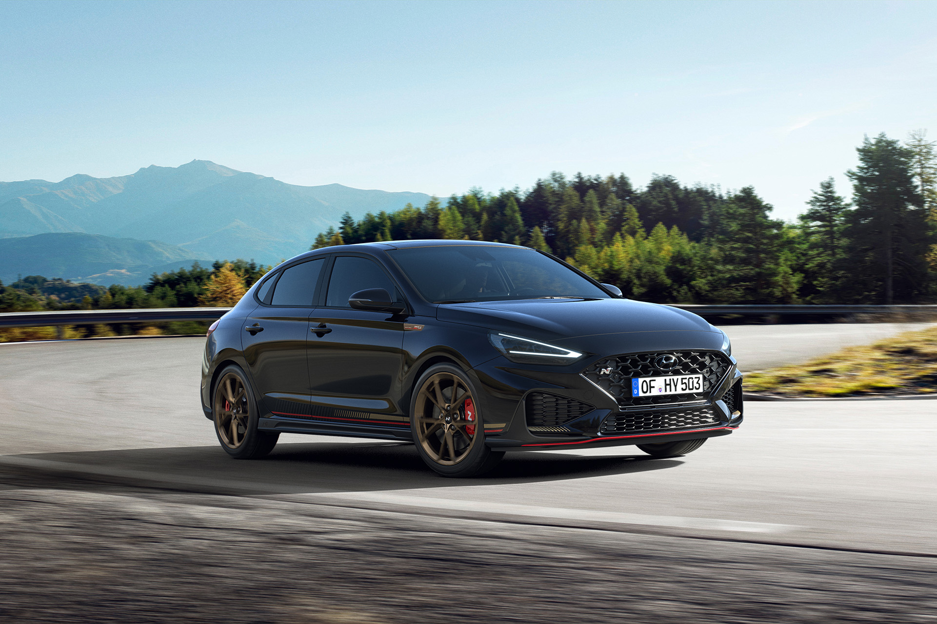 Download 2022 Hyundai i30 Fastback N Drive-N Limited Edition - Front Three-Quarter HD Wallpaper 1921x1281 #7