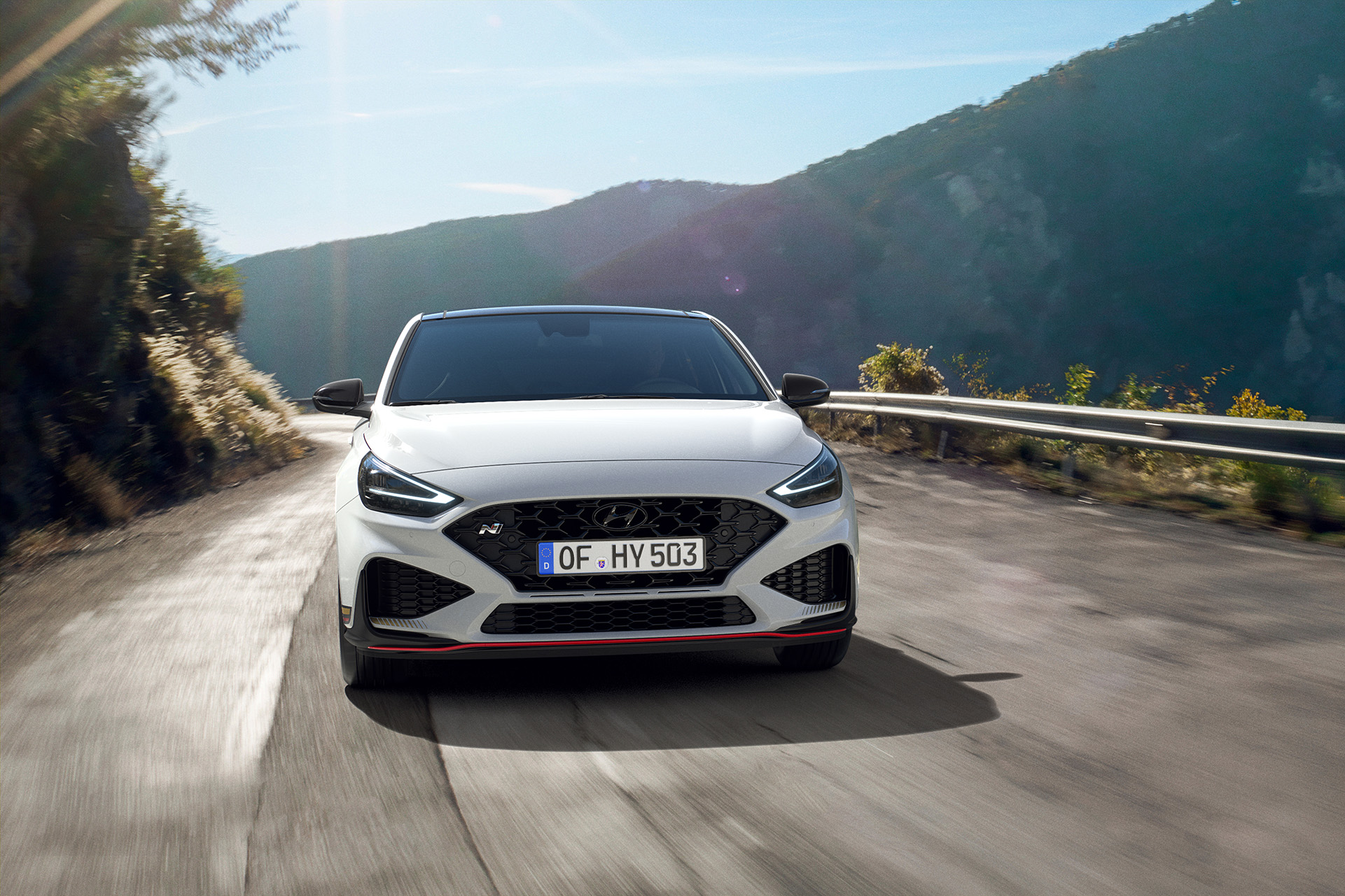 Download 2022 Hyundai i30 Fastback N Drive-N Limited Edition - Front HD Wallpaper 1921x1281 #2