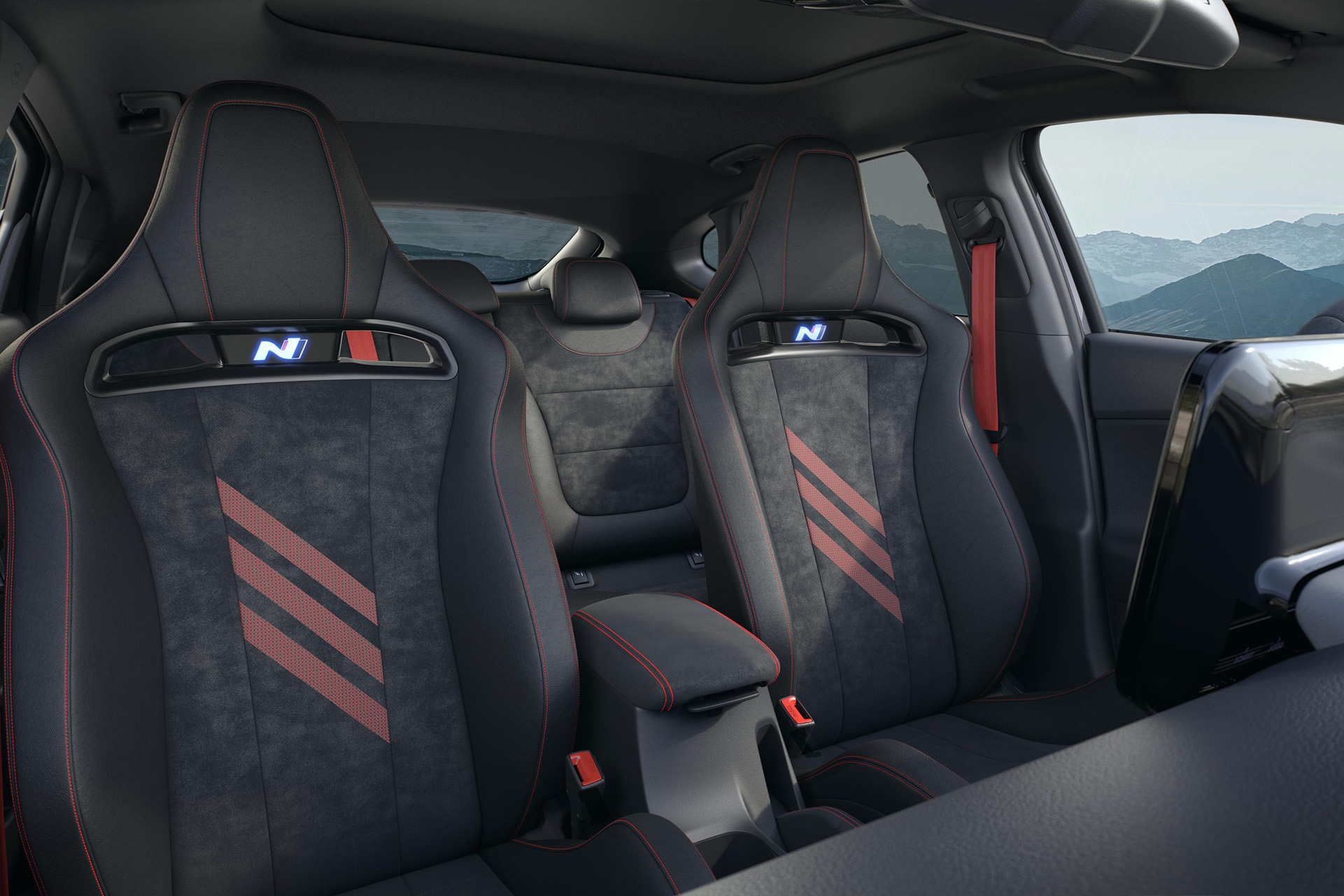 Download 2022 Hyundai i30 Fastback N Drive-N Limited Edition - Interior, Seats HD Wallpaper 1921x1281 #18