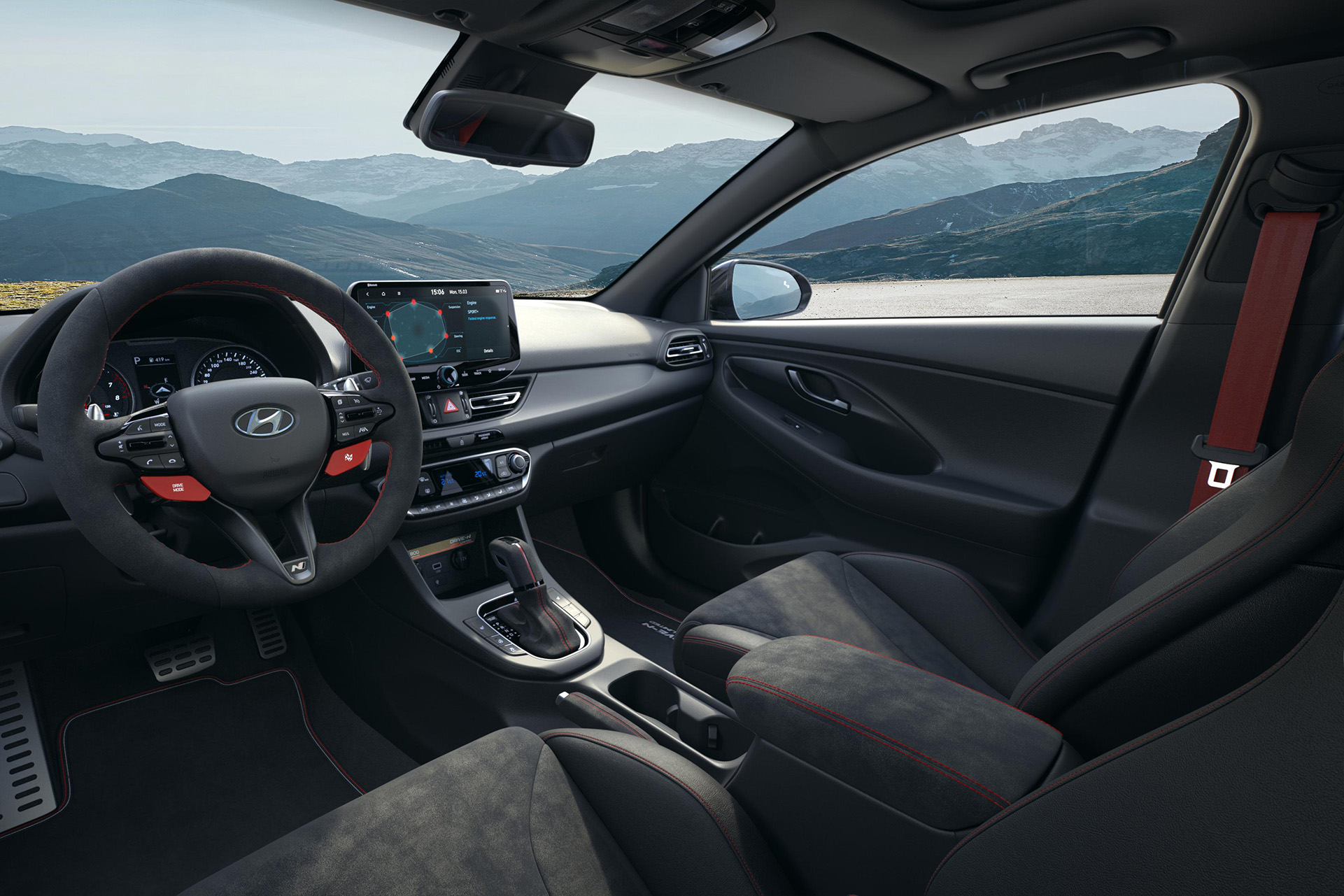 Download 2022 Hyundai i30 Fastback N Drive-N Limited Edition - Interior HD Wallpaper 1921x1281 #15