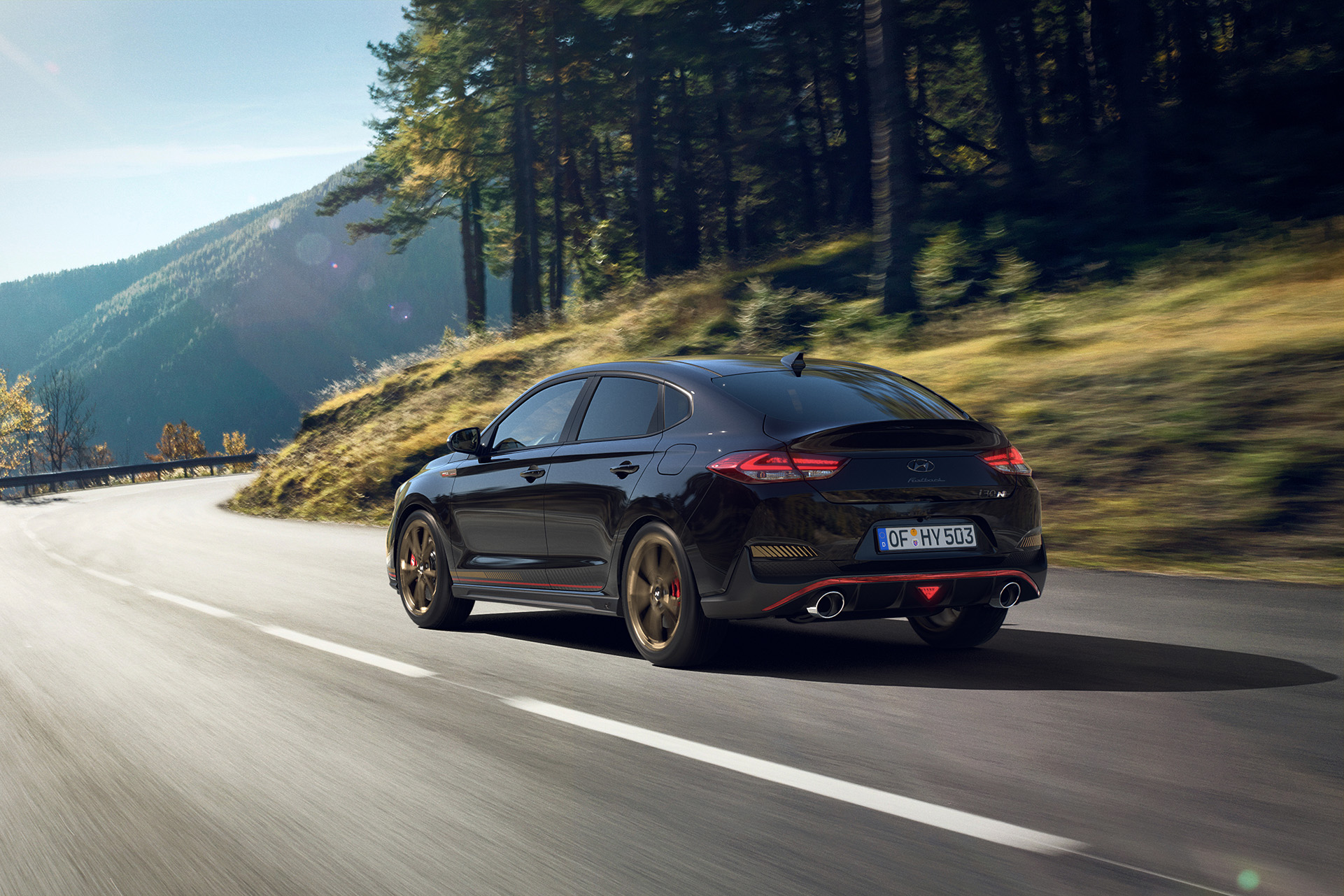 Download 2022 Hyundai i30 Fastback N Drive-N Limited Edition - Rear Three-Quarter HD Wallpaper 1921x1281 #9