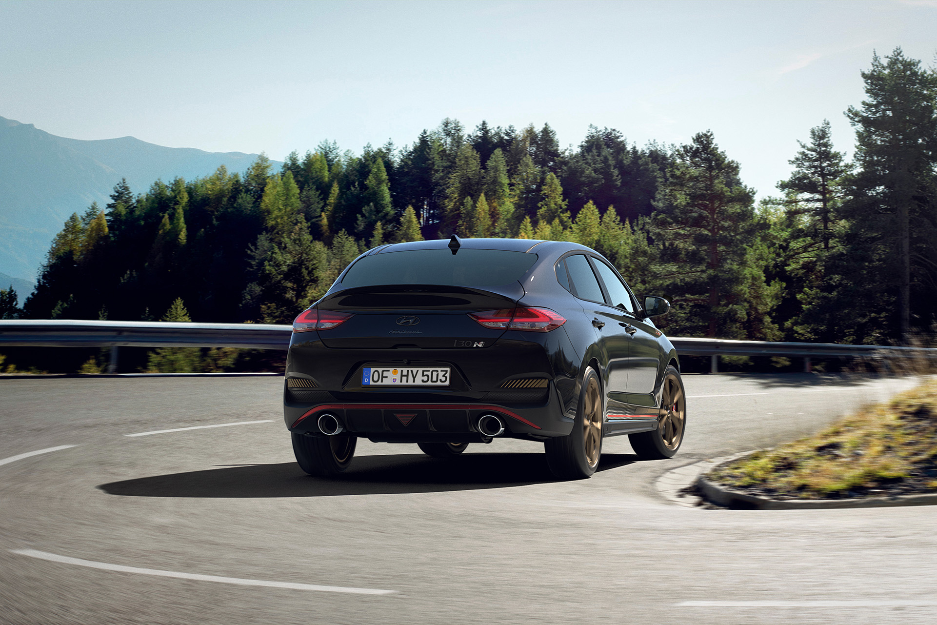 Download 2022 Hyundai i30 Fastback N Drive-N Limited Edition - Rear HD Wallpaper 1921x1281 #10