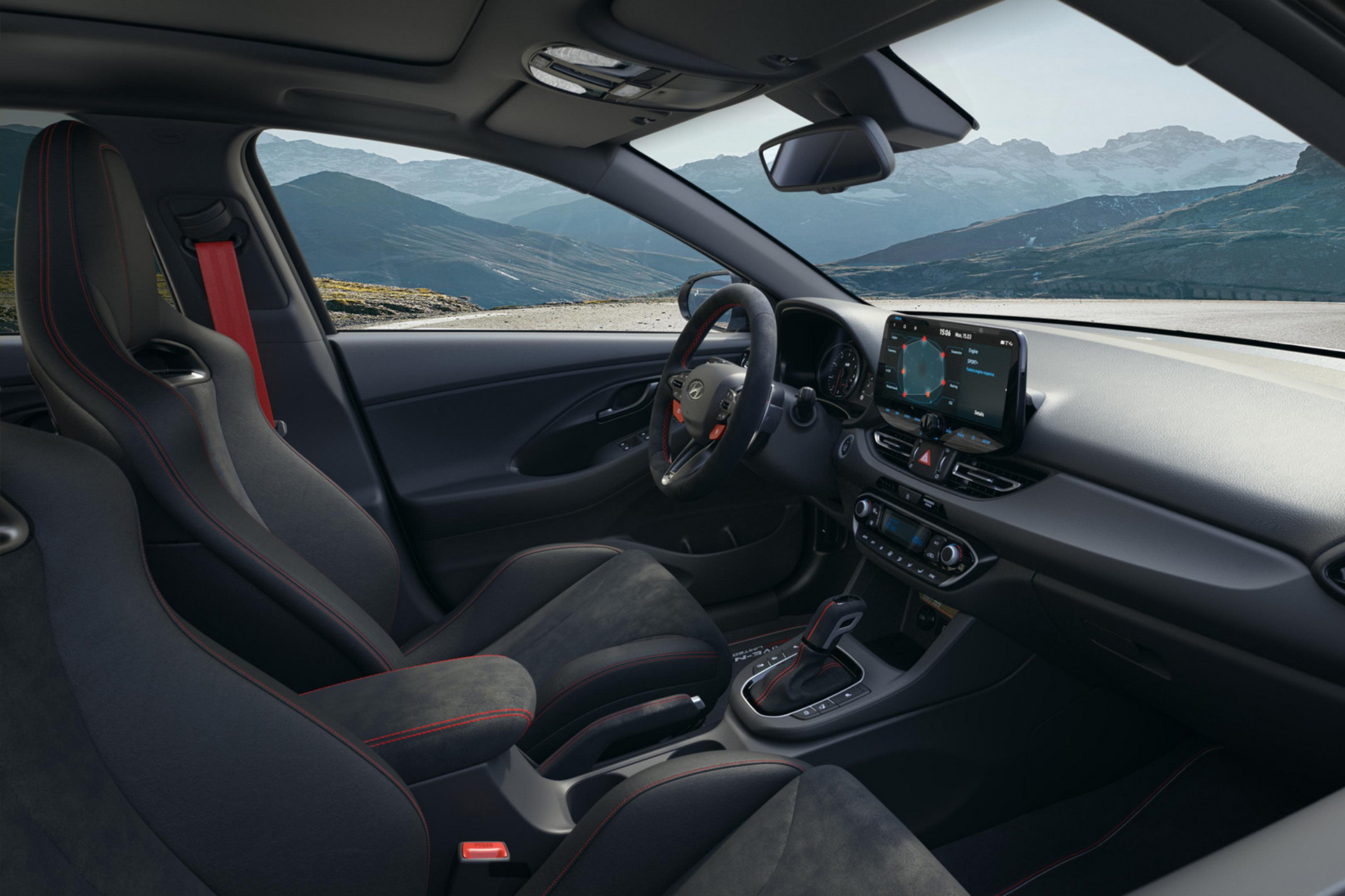 Download 2022 Hyundai i30 N Drive-N Limited Edition - Interior HD Wallpaper 1921x1281 #21