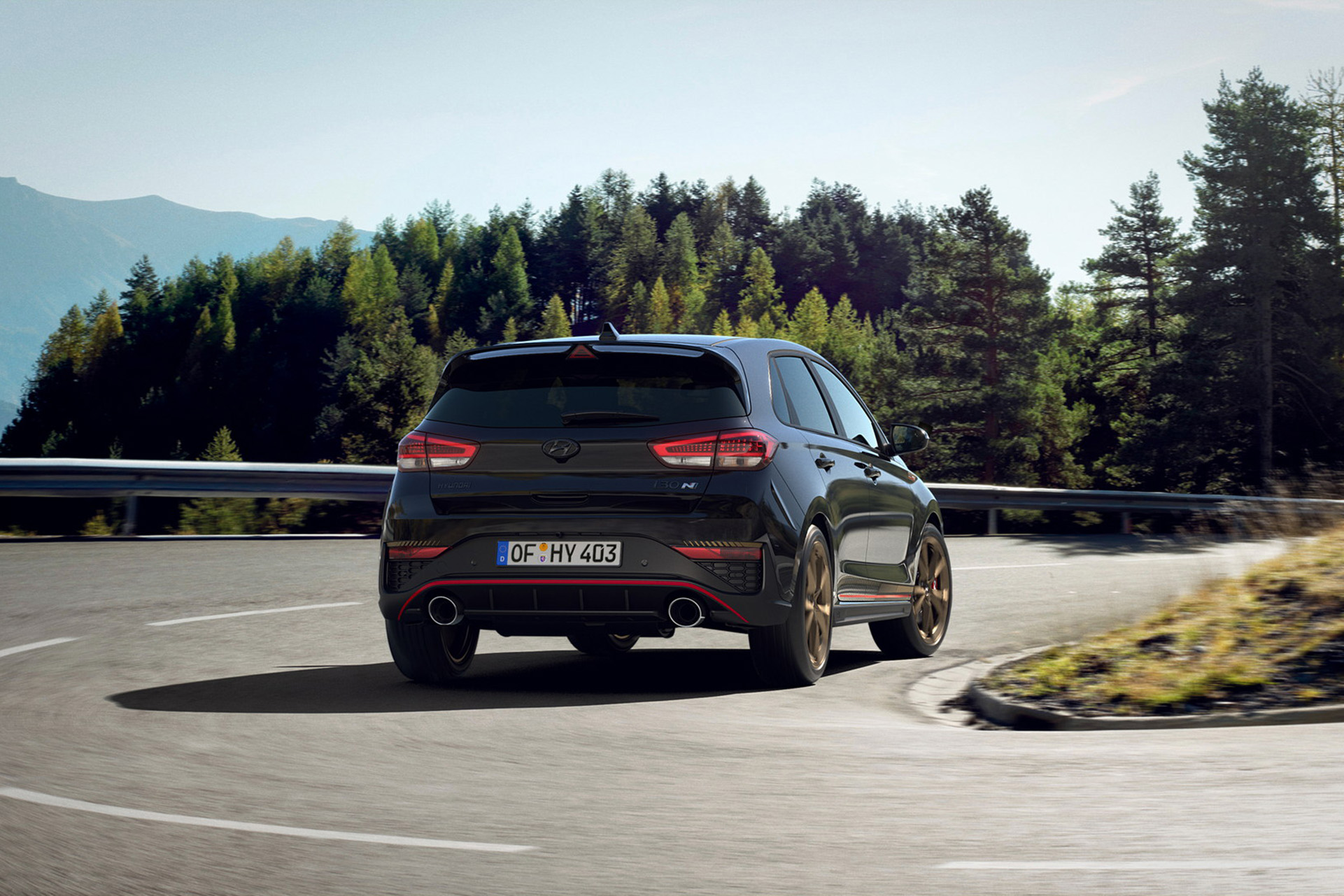 Download 2022 Hyundai i30 N Drive-N Limited Edition - Rear HD Wallpaper 1921x1281 #6