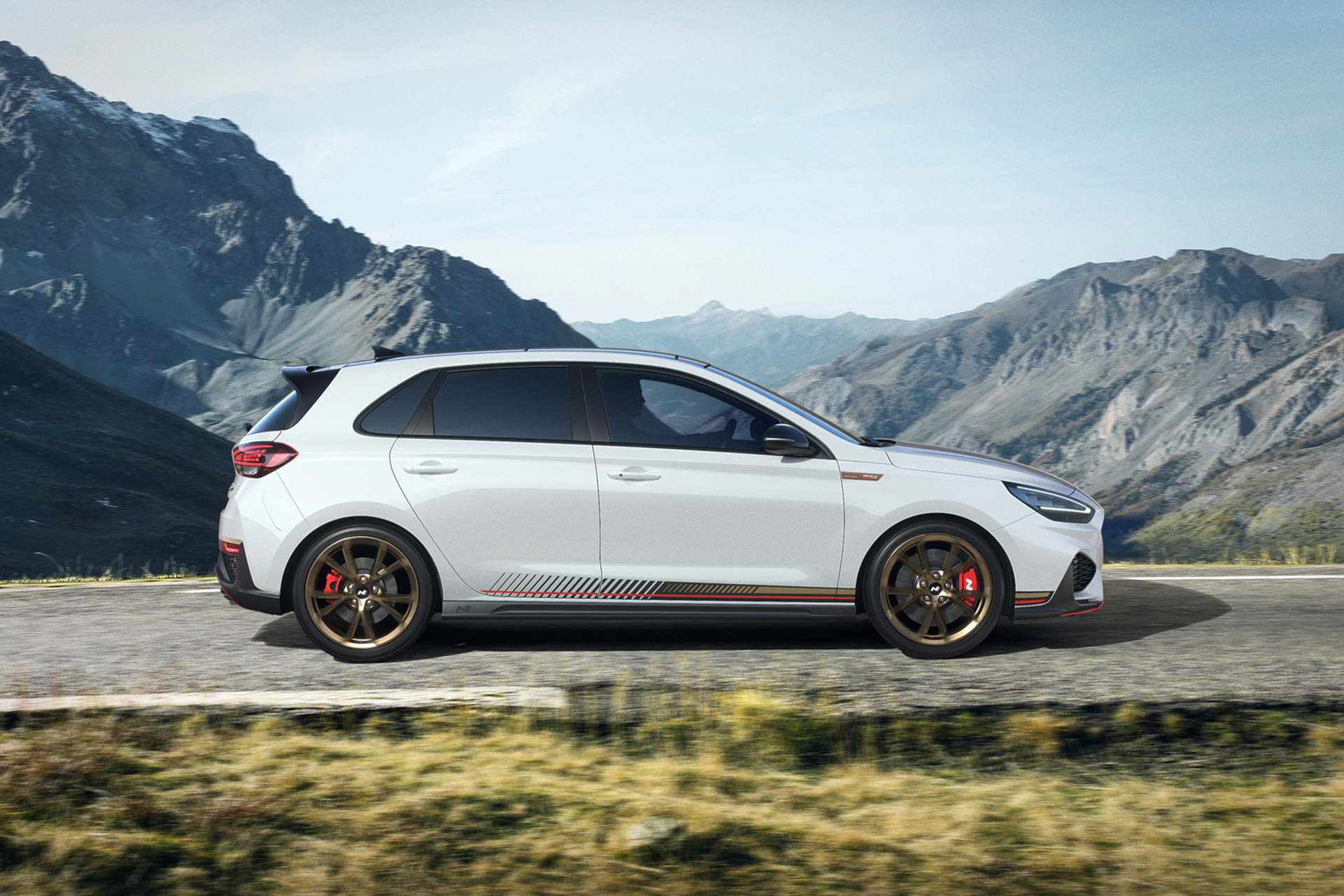 Download 2022 Hyundai i30 N Drive-N Limited Edition - Side HD Wallpaper 1921x1281 #17