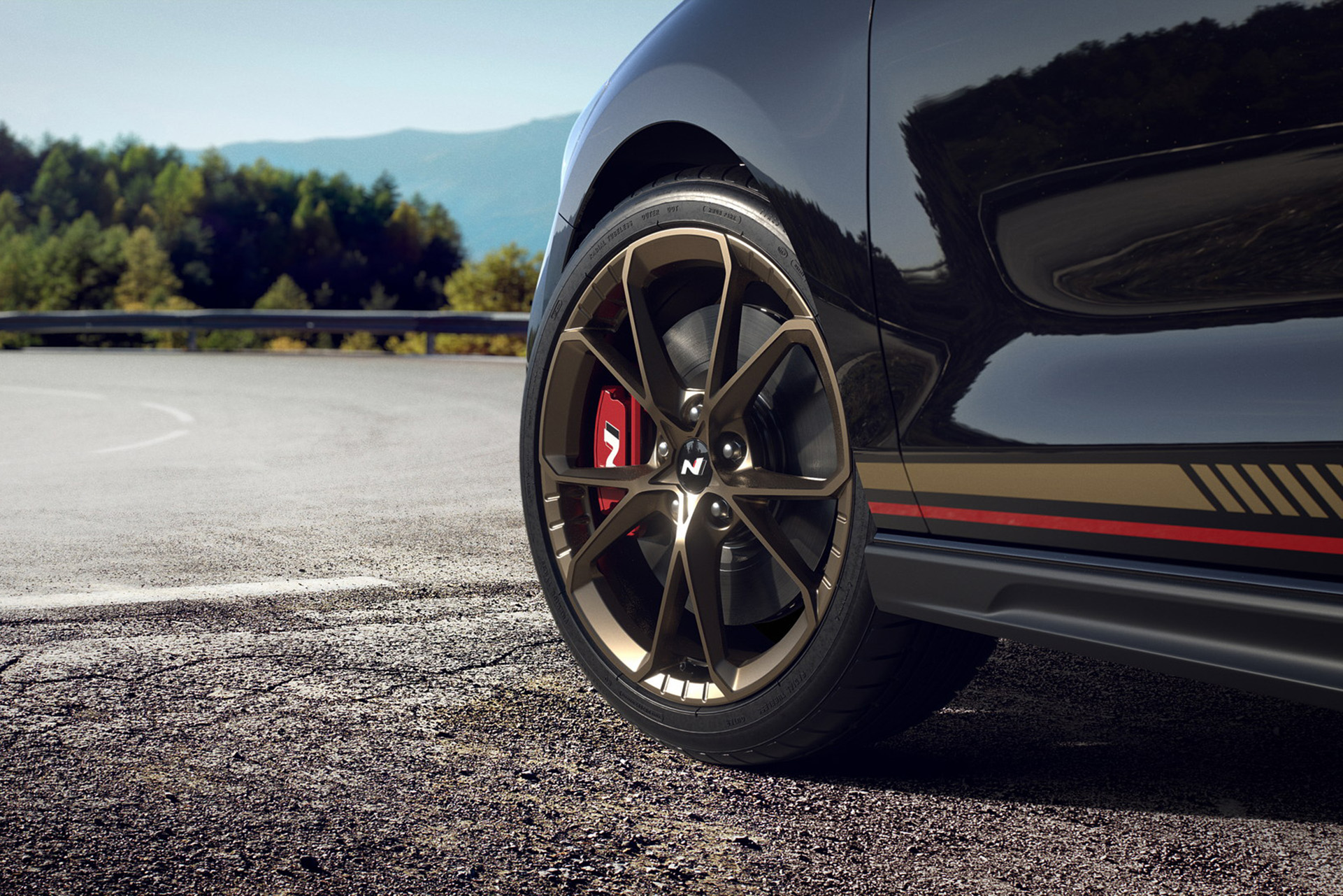 Download 2022 Hyundai i30 N Drive-N Limited Edition - Wheel HD Wallpaper 1921x1281 #9