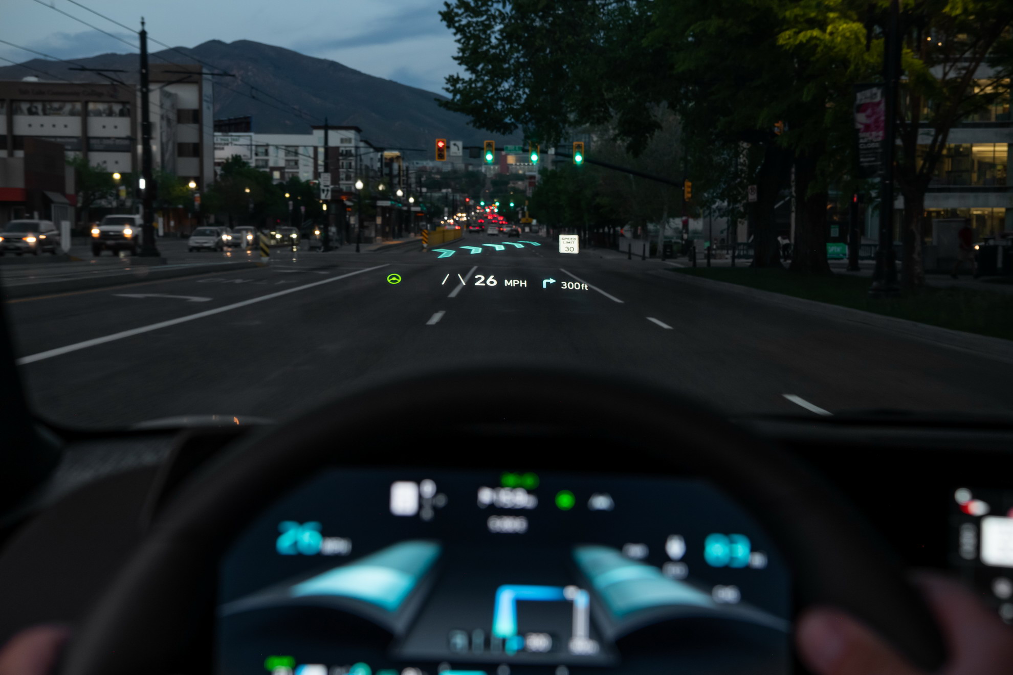 Download 2022 Kia EV6 - Interior, Head-Up Display HD Wallpaper 1980x1320 #46