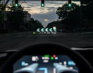 2022 Kia EV6 - Interior, Head-Up Display Wallpaper 190x150