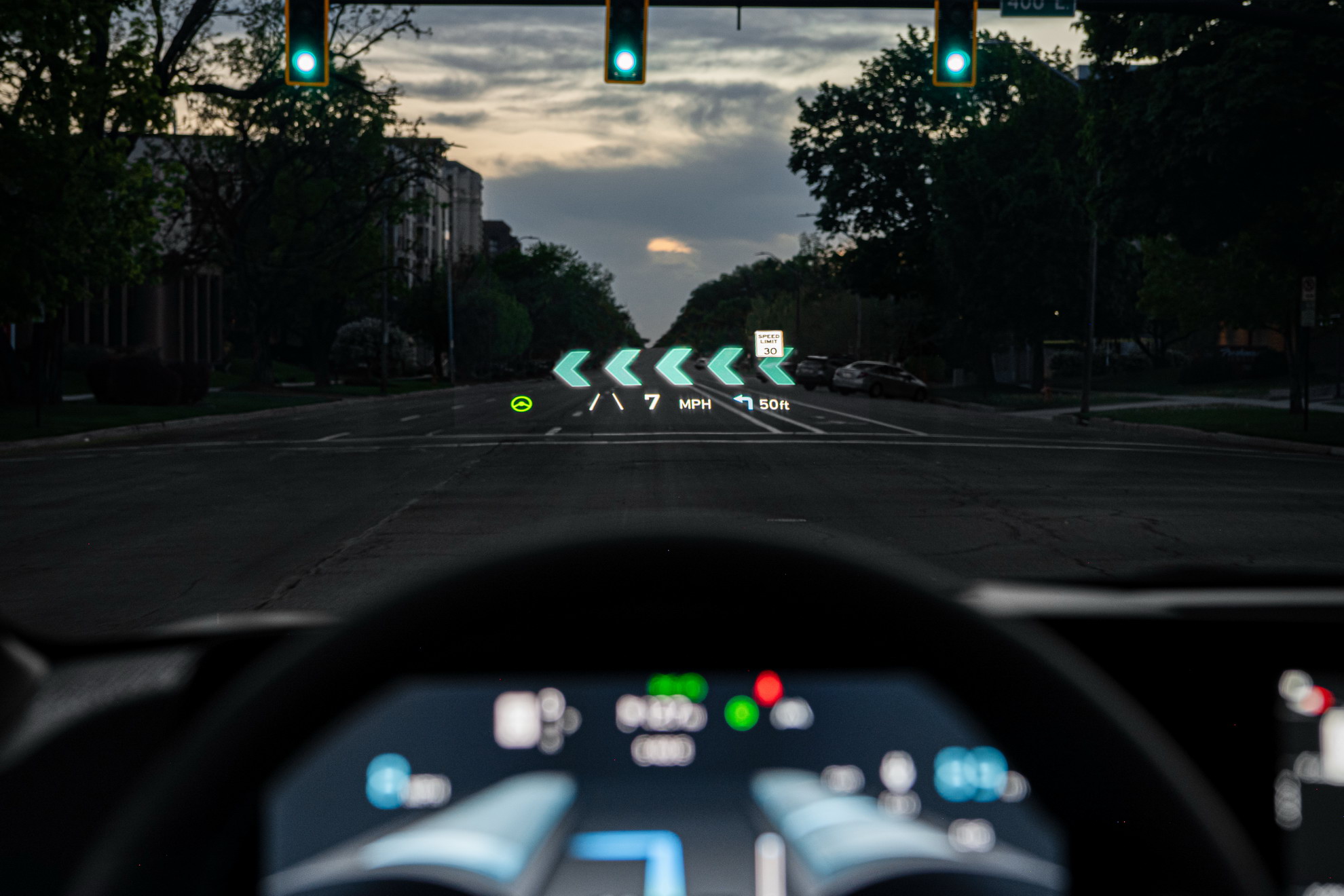 Download 2022 Kia EV6 - Interior, Head-Up Display HD Wallpaper 1980x1320 #45