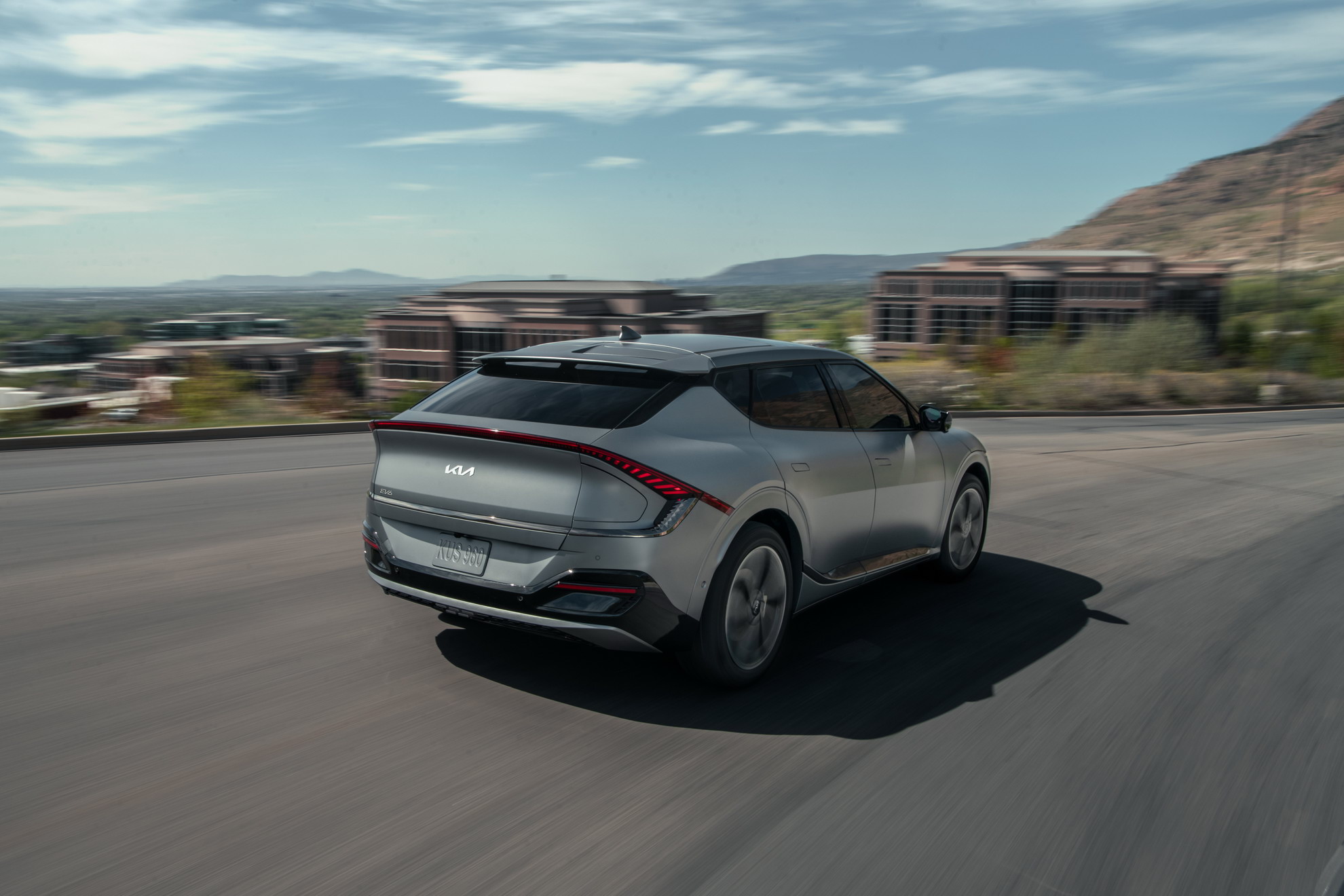 Download 2022 Kia EV6 - Rear Three-Quarter HD Wallpaper 1980x1320 #6