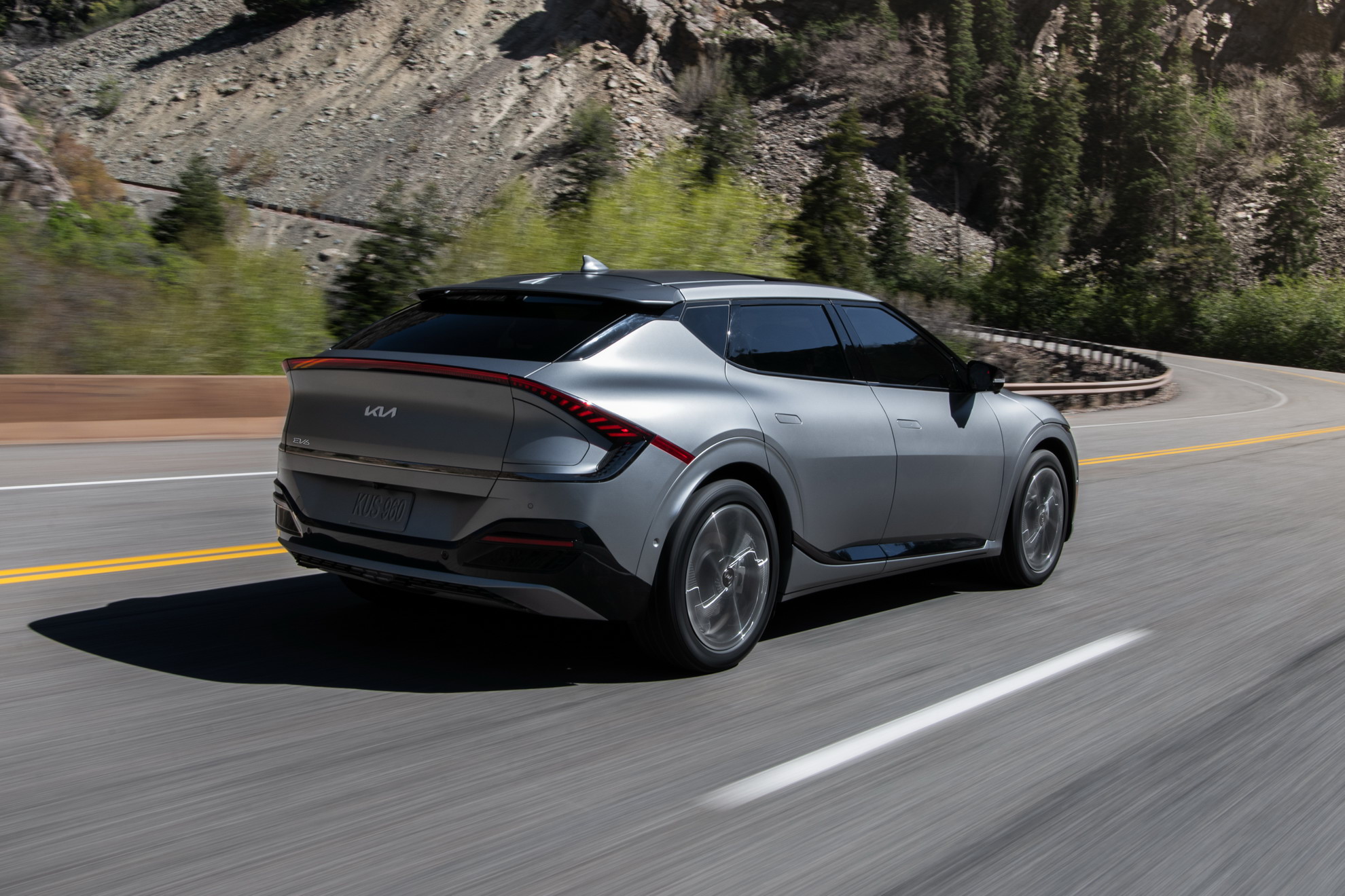 Download 2022 Kia EV6 - Rear Three-Quarter HD Wallpaper 1980x1320 #3