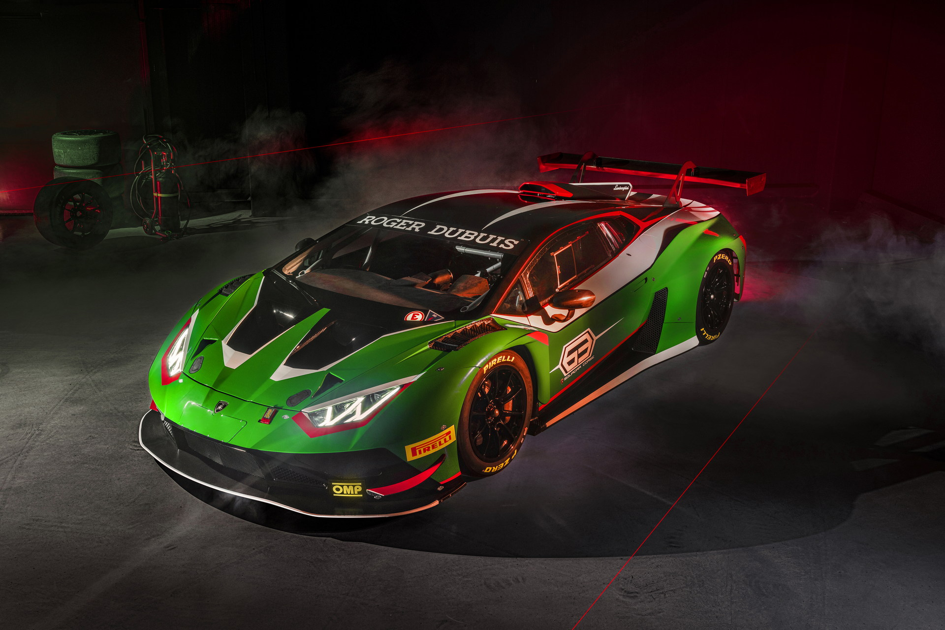 Download 2023 Lamborghini Huracán GT3 EVO2 - Front Three-Quarter HD Wallpaper 1920x1280 #24