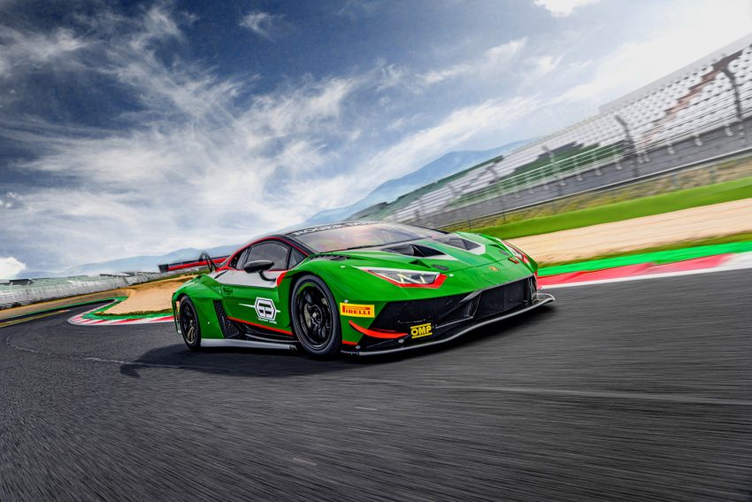 2023 Lamborghini Huracán GT3 EVO2 - Front Three-Quarter Wallpaper 850x567 #5