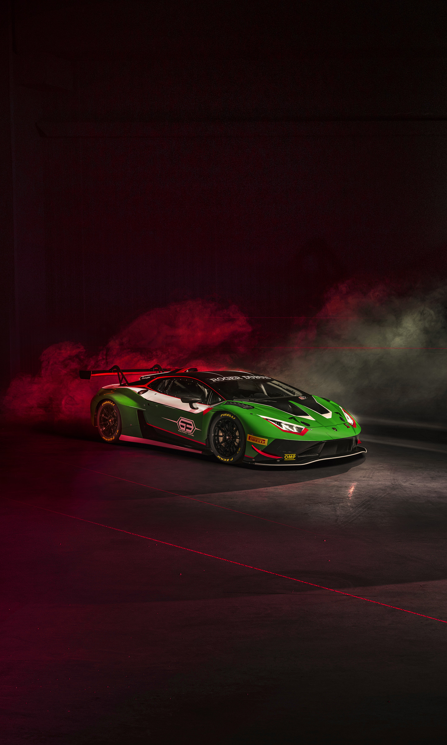 Download 2023 Lamborghini Huracán GT3 EVO2 - Front Three-Quarter HD Phone Wallpaper 1440x2400 #28
