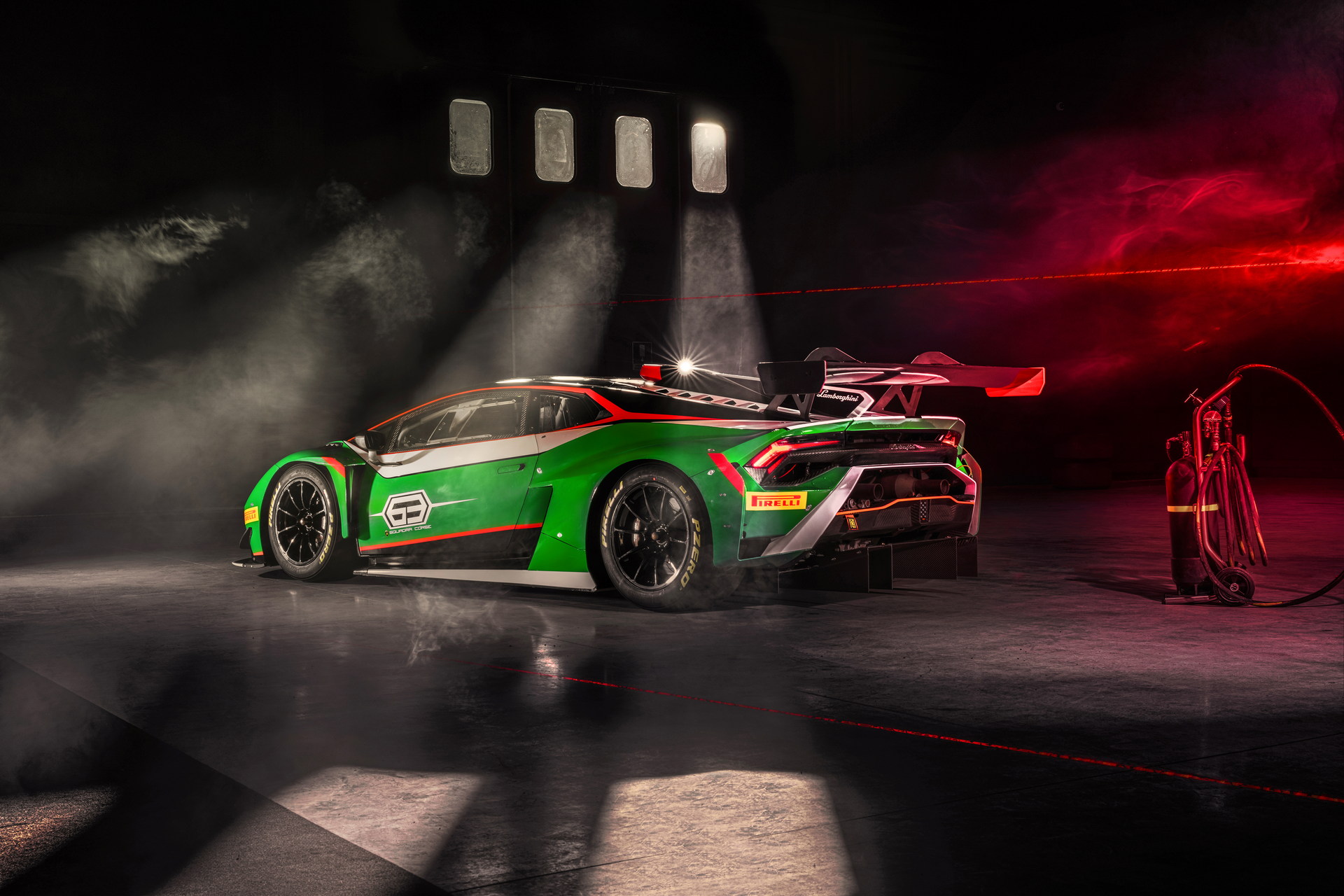 Download 2023 Lamborghini Huracán GT3 EVO2 - Rear Three-Quarter HD Wallpaper 1920x1280 #35