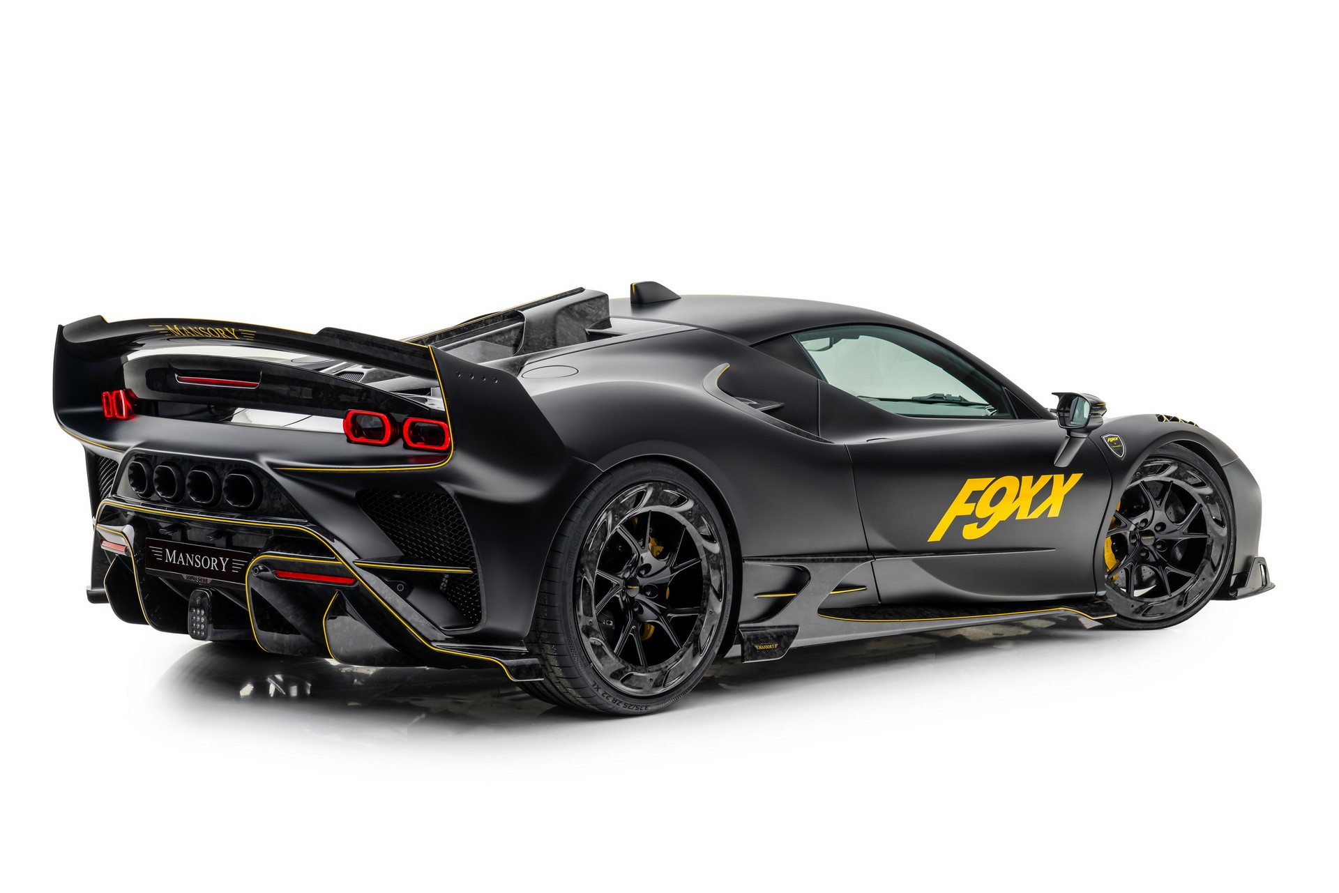 Download 2022 Mansory F9XX based on Ferrari SF90 - Rear Three-Quarter HD Wallpaper 1920x1281 #4