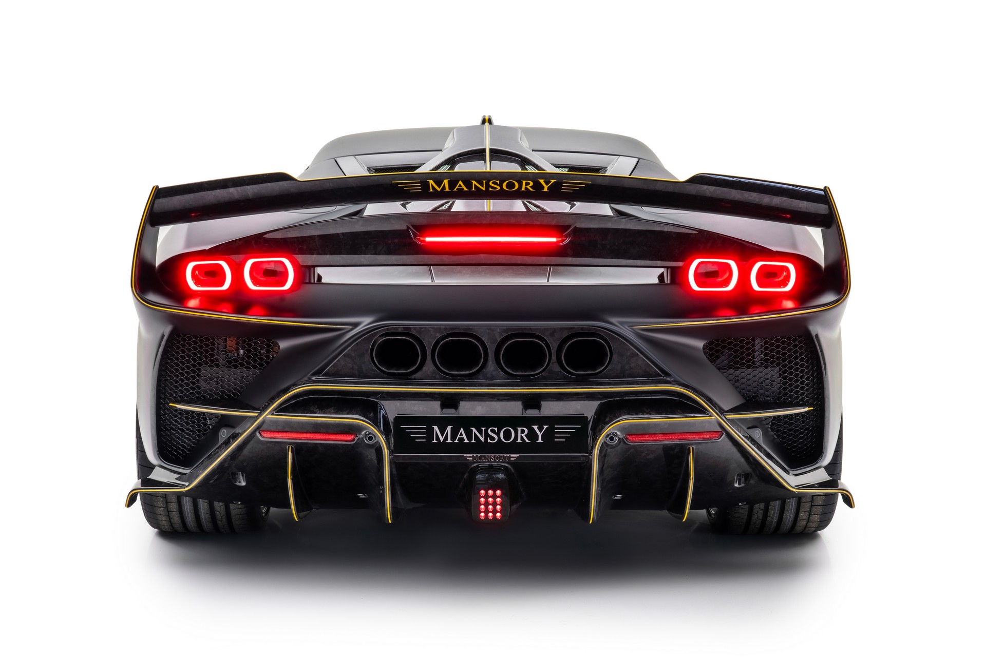 Download 2022 Mansory F9XX based on Ferrari SF90 - Rear HD Wallpaper 1920x1280 #5