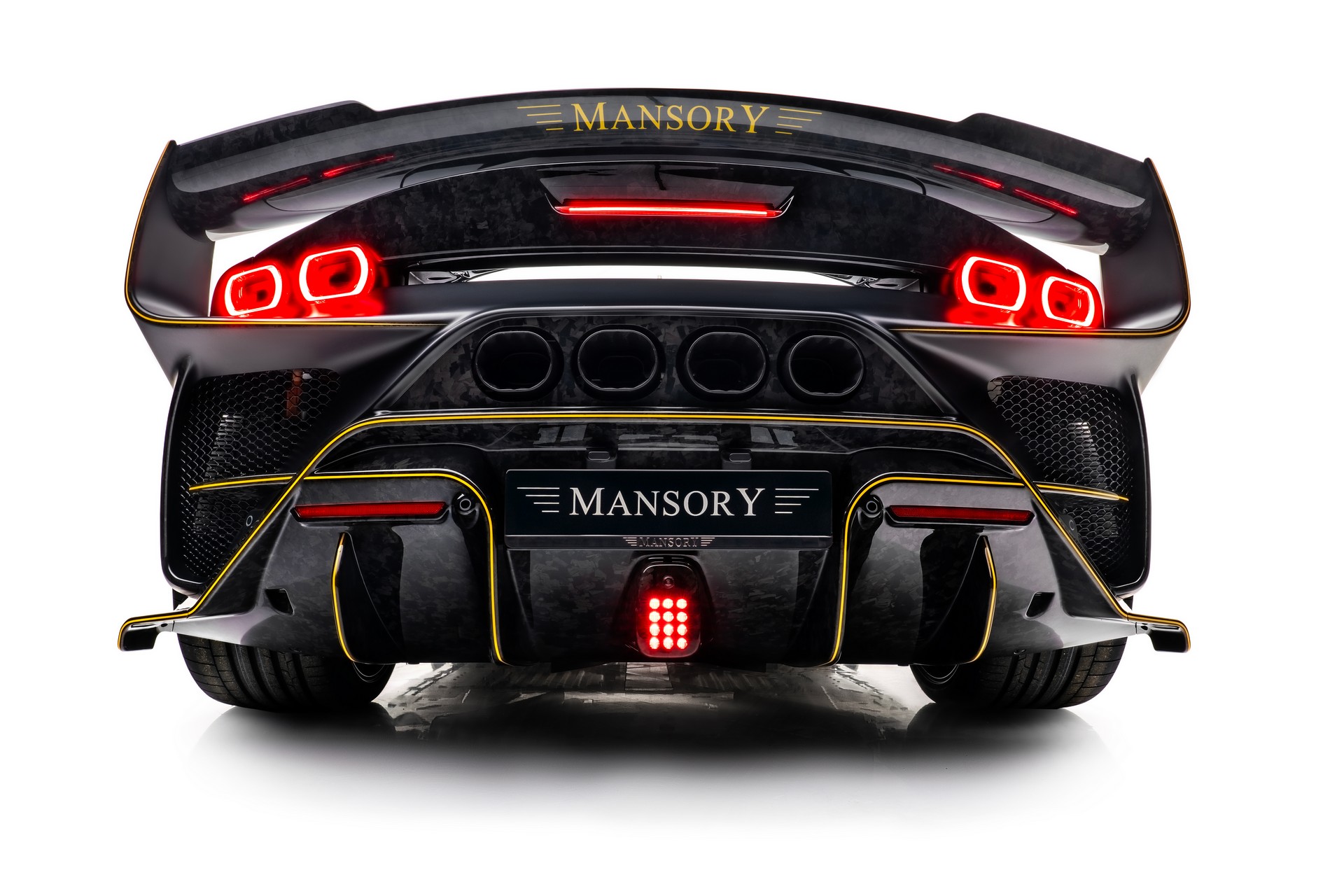 Download 2022 Mansory F9XX based on Ferrari SF90 - Rear HD Wallpaper 1920x1280 #6