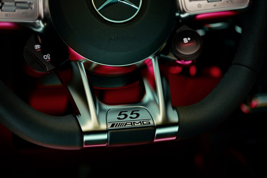 2022 Mercedes-AMG CLA 45 S 4Matic Edition 55 - Interior, Steering Wheel Wallpaper 850x567 #6