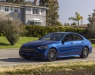 2022 Mercedes-Benz C 300 4Matic - US version - Front Three-Quarter Wallpaper 190x150
