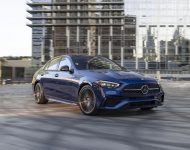 2022 Mercedes-Benz C 300 4Matic - US version - Front Three-Quarter Wallpaper 190x150