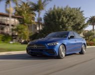2022 Mercedes-Benz C 300 4Matic - US version - Front Three-Quarter Wallpaper 190x150
