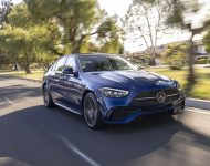 2022 Mercedes-Benz C 300 4Matic - US version - Front Three-Quarter Wallpaper 190x150
