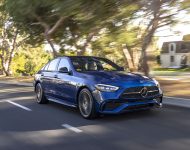 2022 Mercedes-Benz C 300 4Matic - US version - Front Three-Quarter Wallpaper 190x150