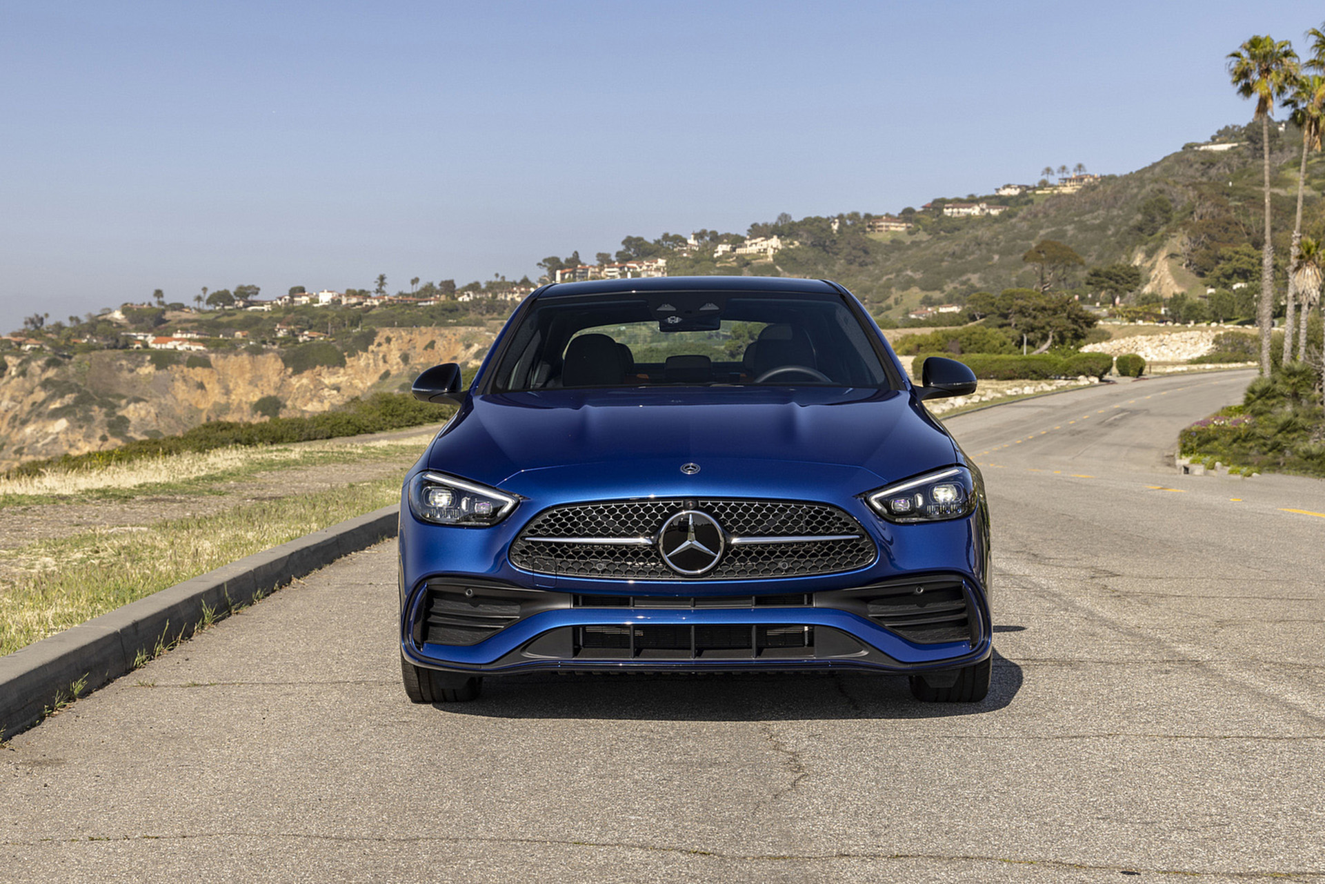 Download 2022 Mercedes-Benz C 300 4Matic - US version - Front HD Wallpaper 1921x1281 #47