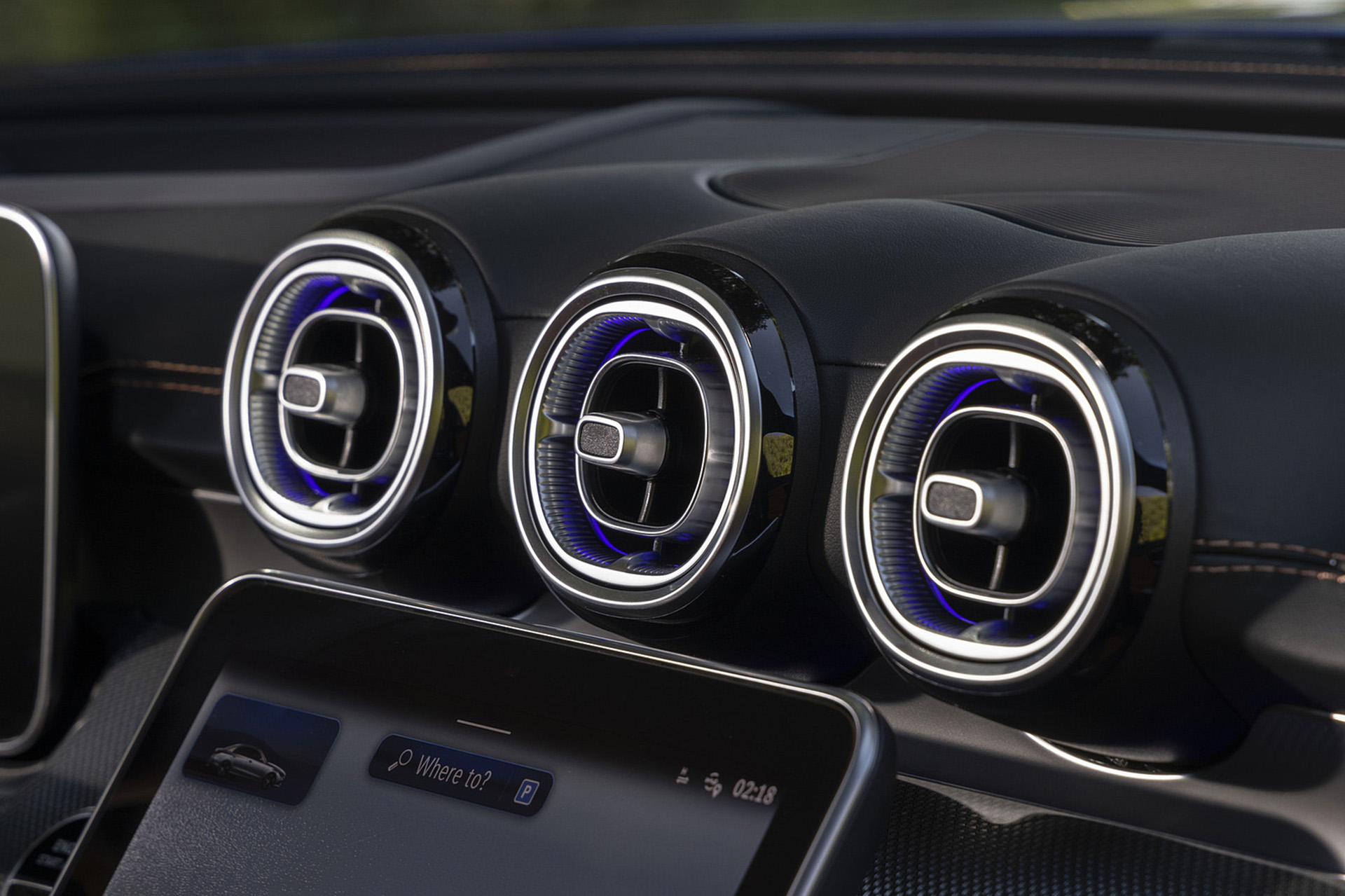 Download 2022 Mercedes-Benz C 300 4Matic - US version - Interior, Detail HD Wallpaper 1920x1279 #81