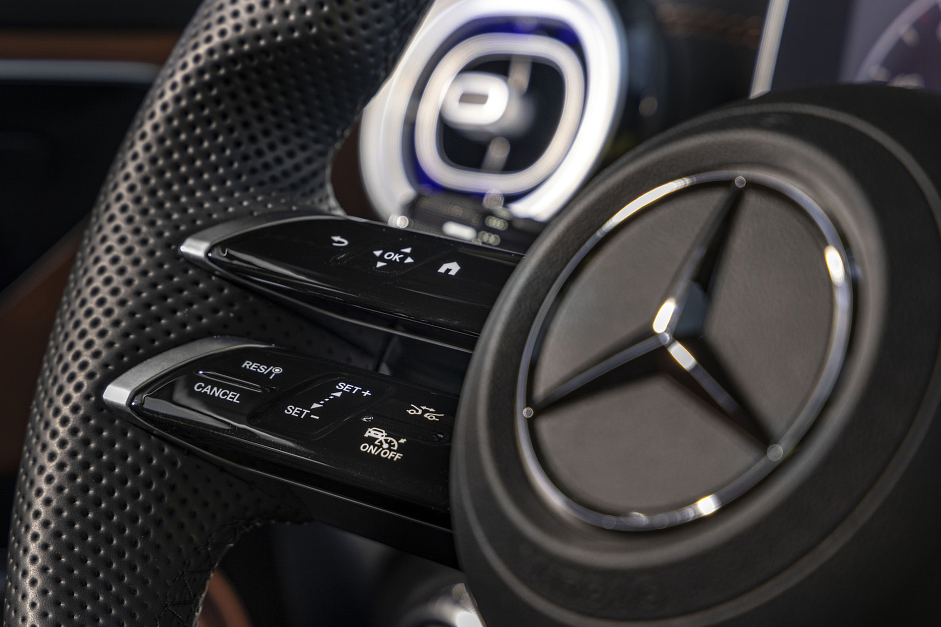Download 2022 Mercedes-Benz C 300 4Matic - US version - Interior, Steering Wheel HD Wallpaper 1921x1280 #71